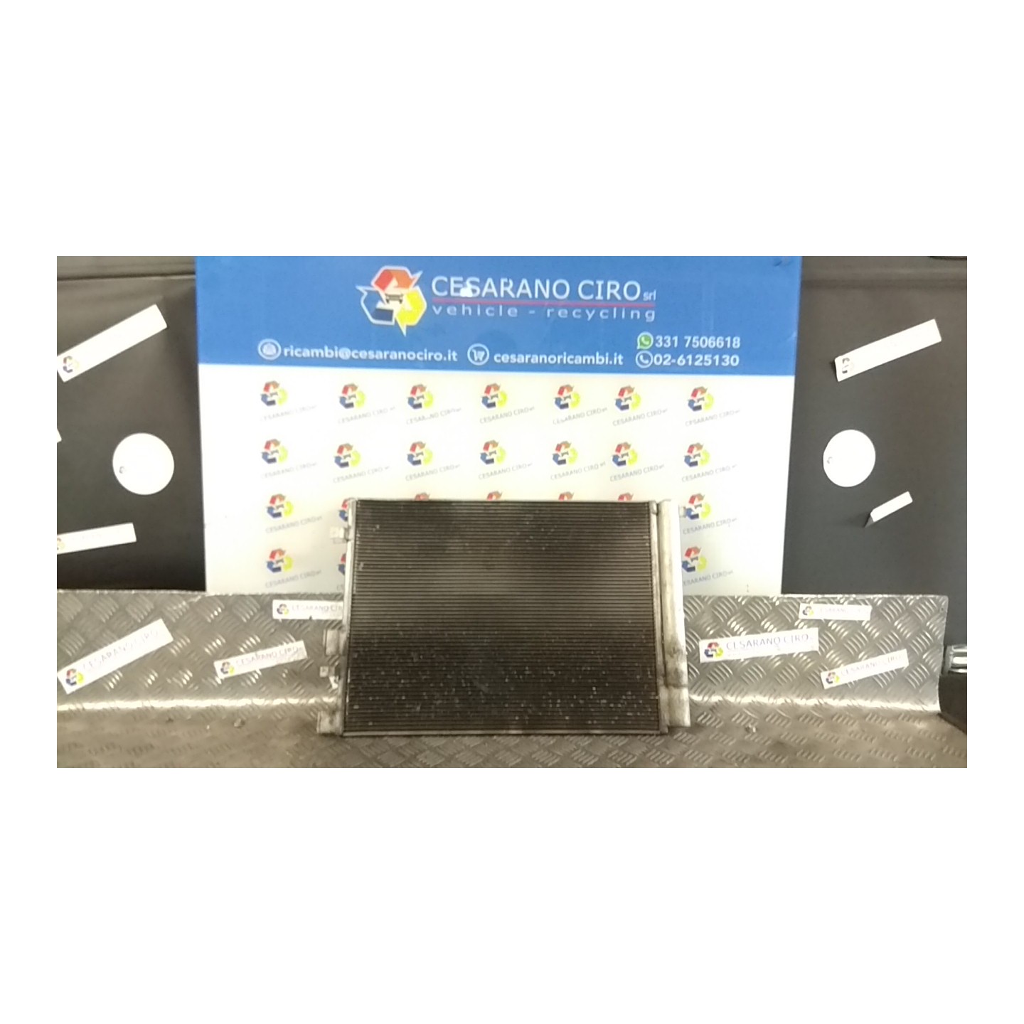 CONDENSATORE A/C 131 HYUNDAI I20 (01/09-) D4FB 976061J200