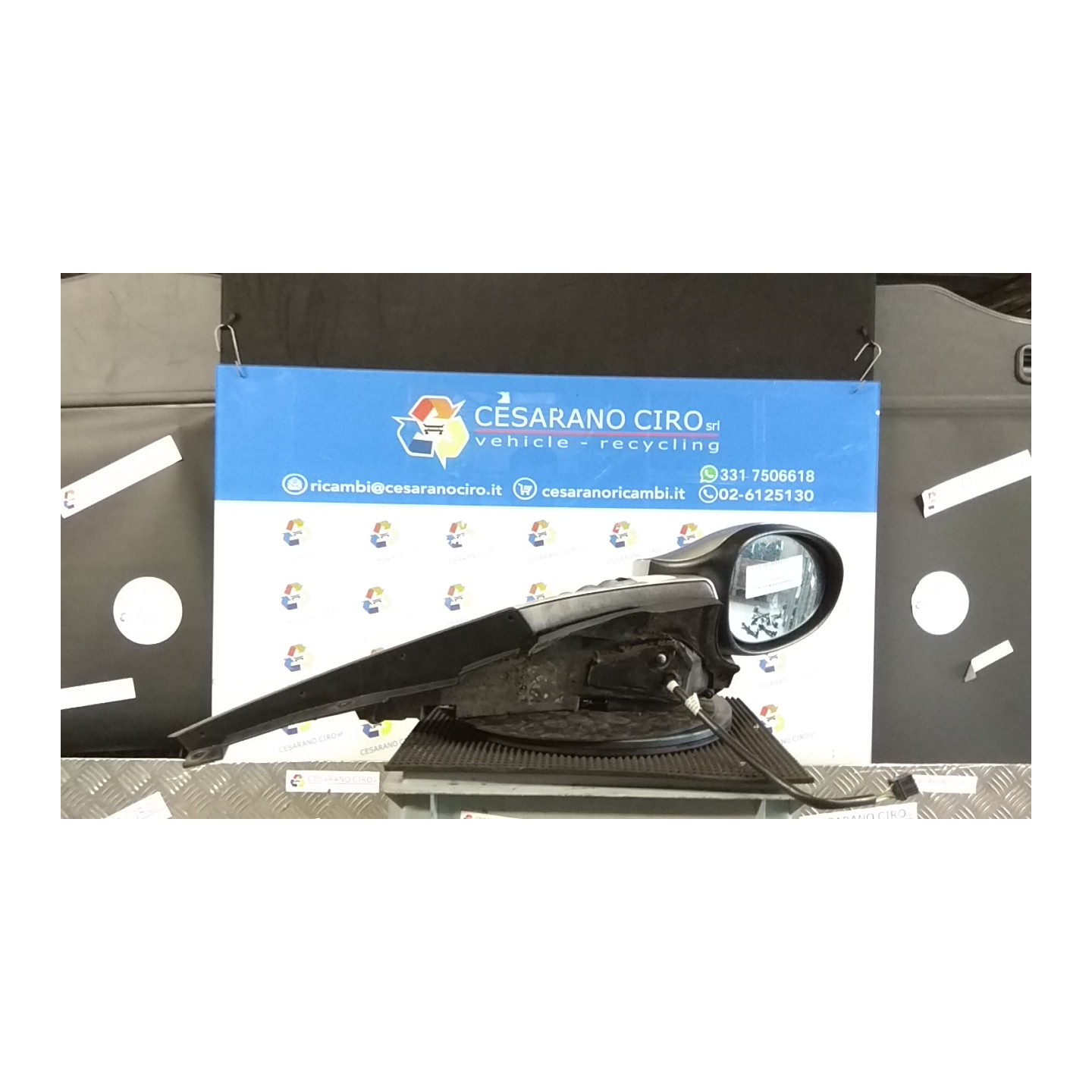 RETROVISORE EST. REGOLAZ. ELETTR. DX. 132 RENAULT ESPACE 2A SERIE (03/97-07/98) G8T17 6025370172