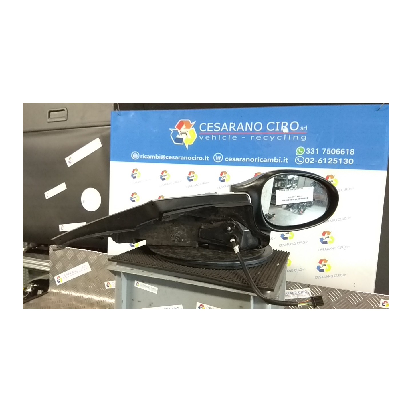 RETROVISORE EST. REGOLAZ. ELETTR. DX. 132 RENAULT ESPACE 2A SERIE (03/97-07/98) G8T17 6025370172