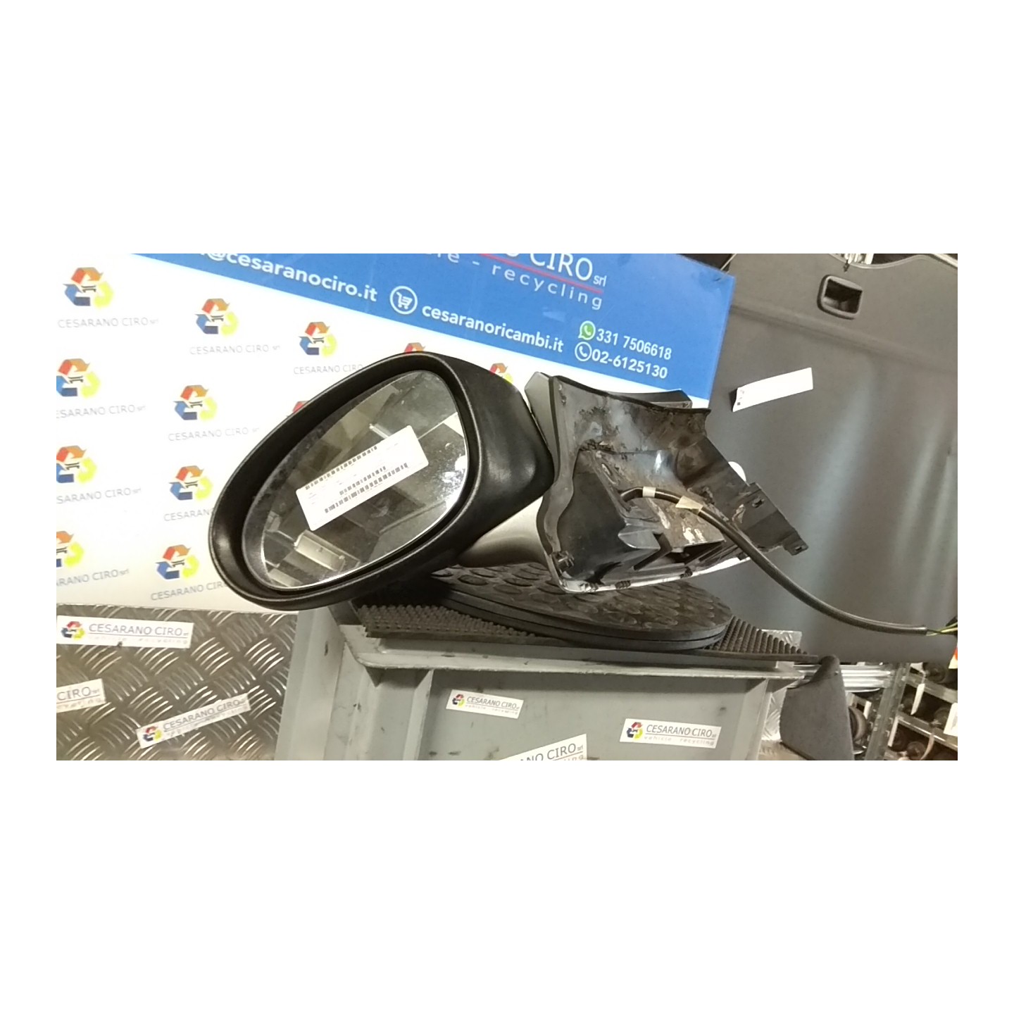 RETROVISORE EST. REGOLAZ. ELETTR. SX. 133 RENAULT ESPACE 2A SERIE (03/97-07/98) G8T17 6025370171