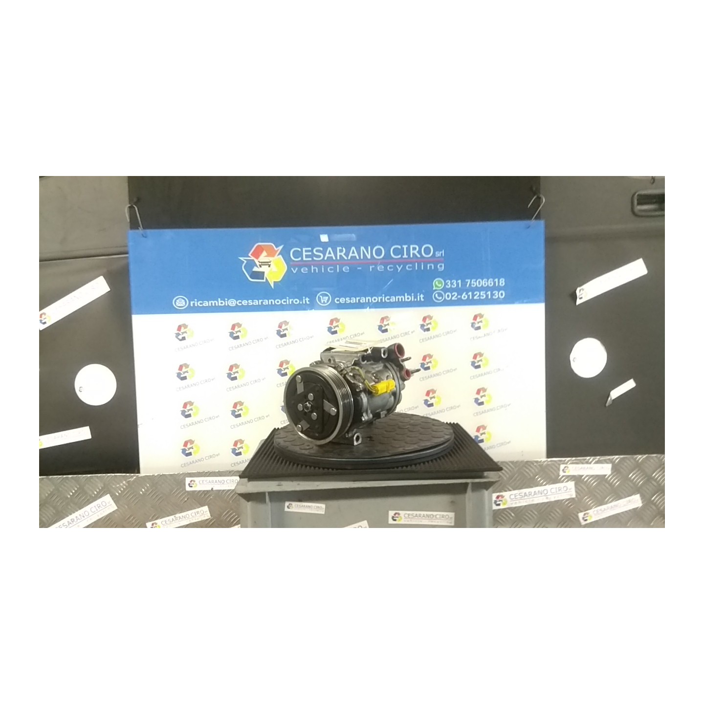 COMPRESSORE A/C 090 PEUGEOT 308 (07/13-) AH01 NB0576017052018