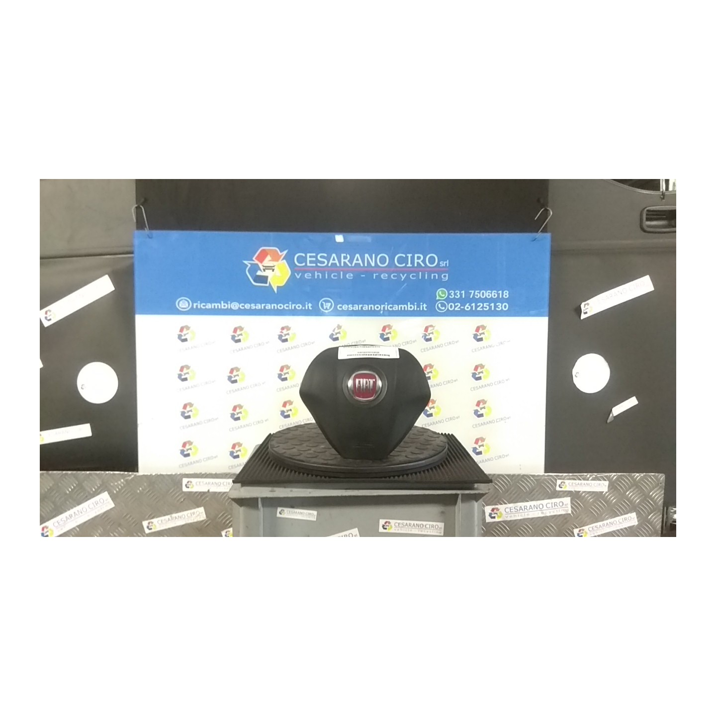 DISPOSITIVO AIRBAG LATO GUIDA 016 FIAT PUNTO EVO (3J) (08/09-07/13) 350A1000 735516201