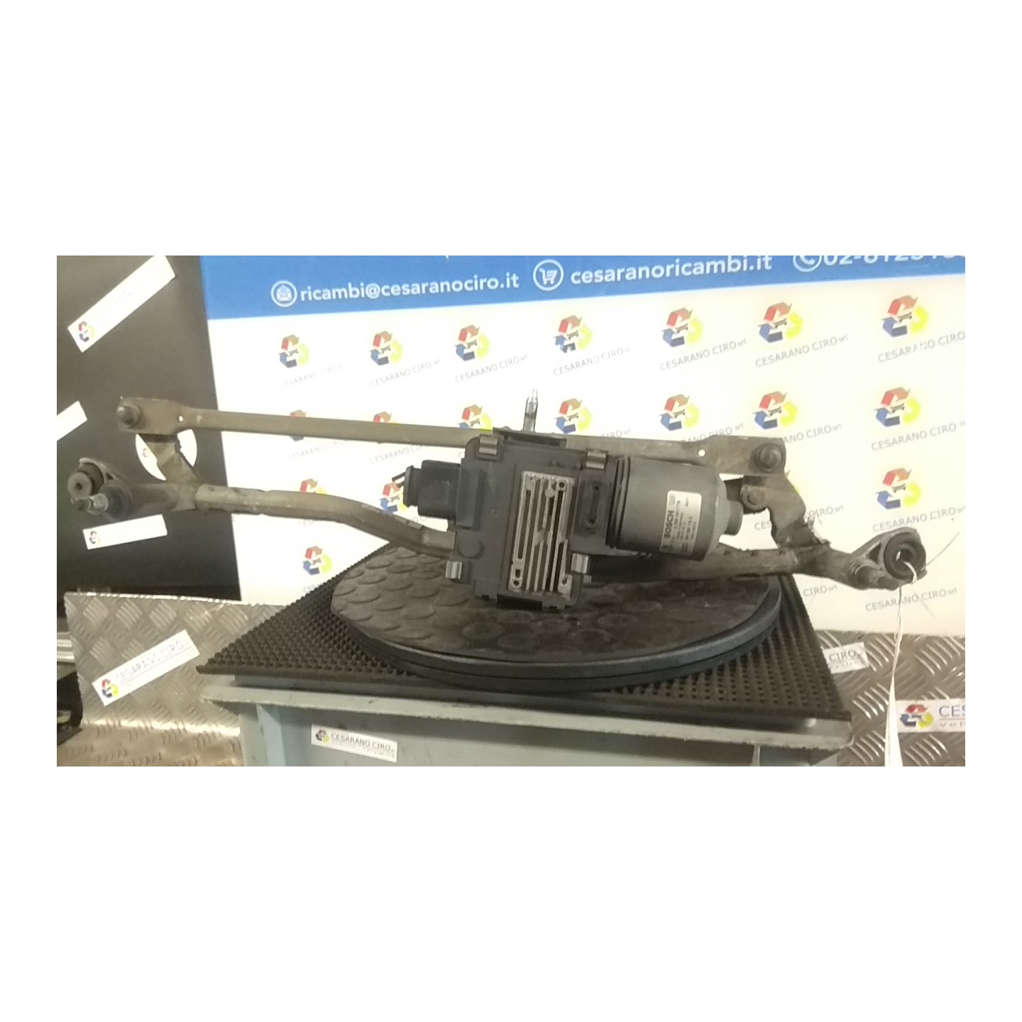 MECCANISMO TERGIPARABREZZA CON MOTORINO 023 AUDI A3 (8P) (04/03-06/10) BKD NB3753003029020