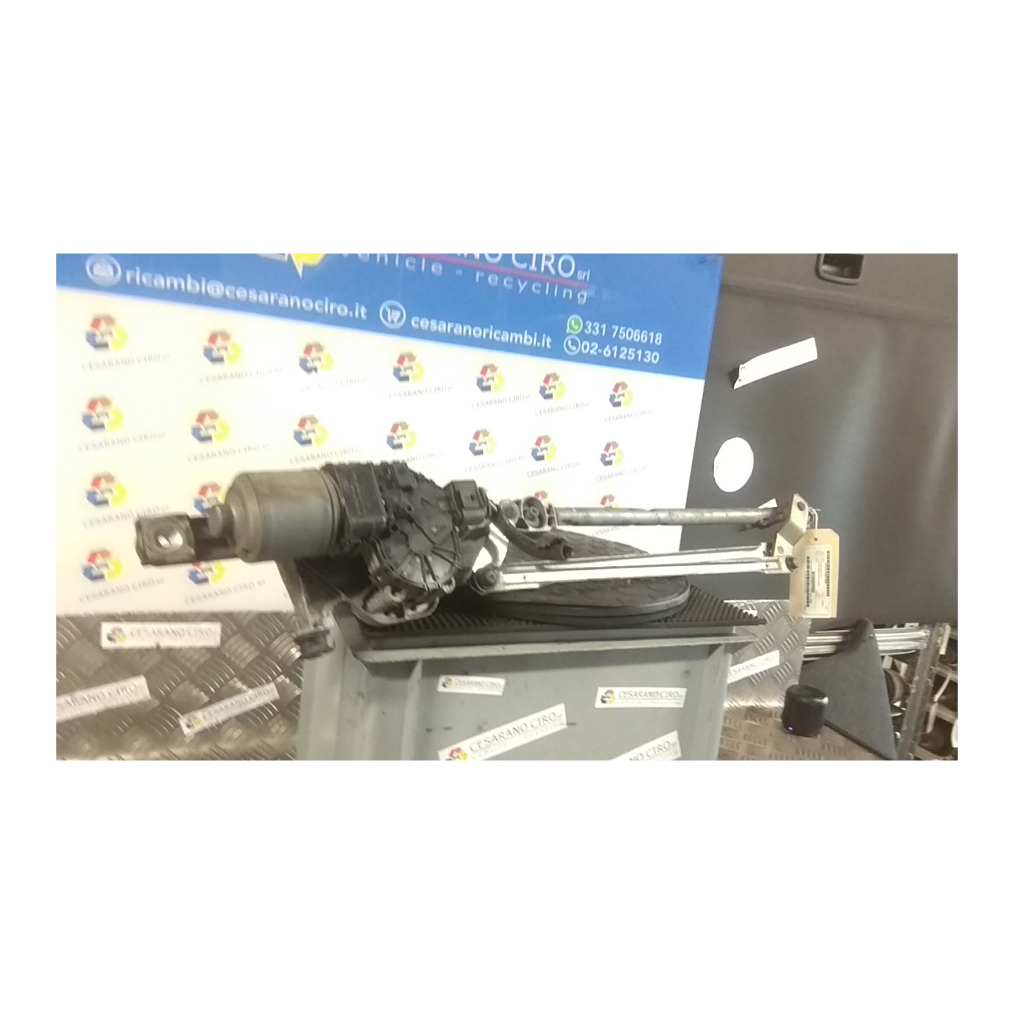 MECCANISMO TERGIPARABREZZA CON MOTORINO 097 FORD FOCUS (CB4) (01/08-12/11) G8DD 1704580