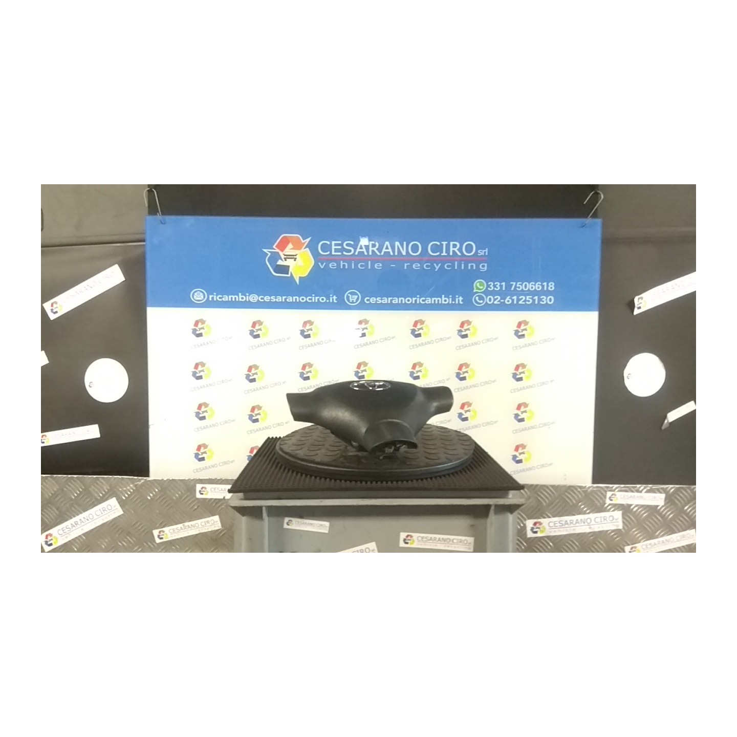 DISPOSITIVO AIRBAG LATO GUIDA 141 TOYOTA AYGO 1A SERIE (04/05-10/14) 1KRFE 451300H010B0