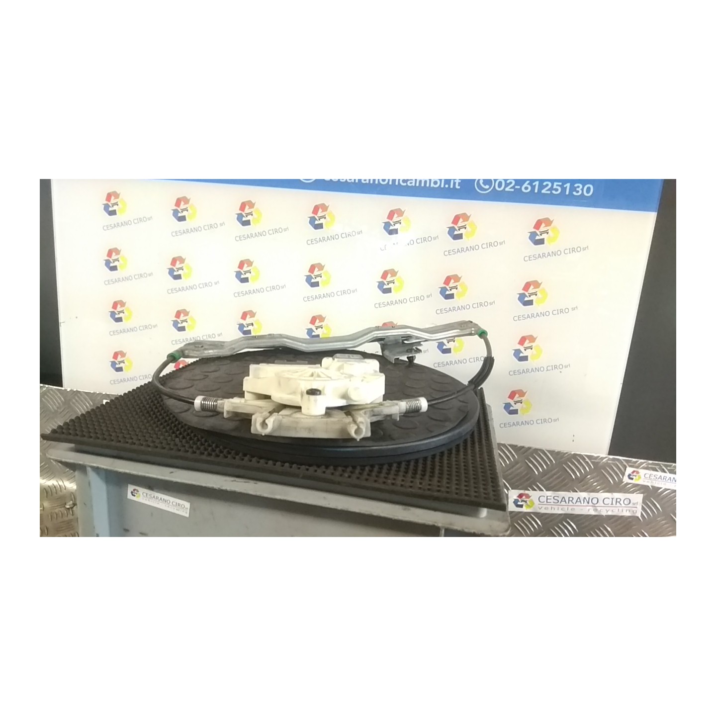 ALZACRISTALLO PORTA POST. SX. 147 PEUGEOT 407 (03/04-03/12) RHR 922385