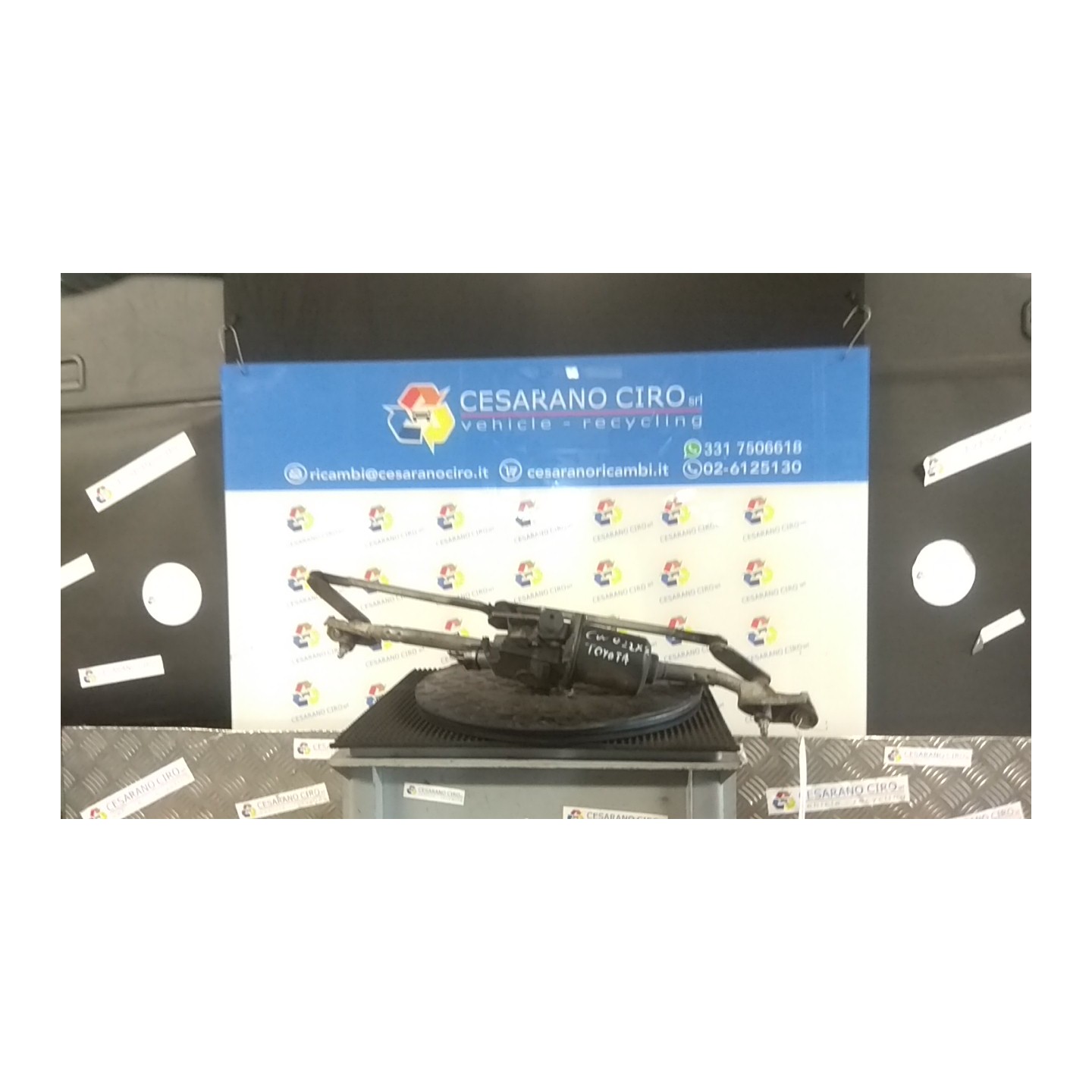 MECCANISMO TERGIPARABREZZA CON MOTORINO 149 TOYOTA COROLLA (09/04-09/07) 1CDFTV NB3753045054012