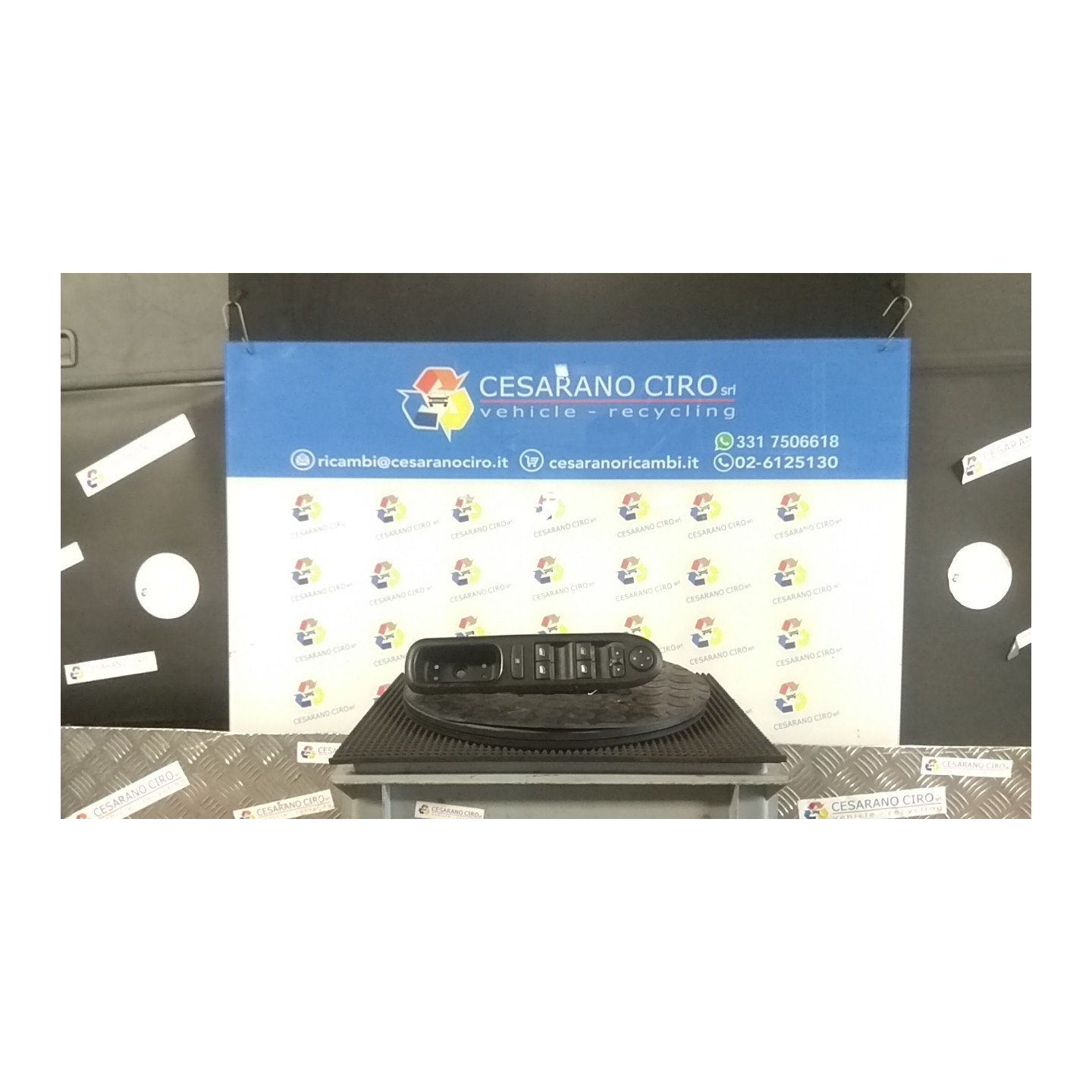 BLOCCO COMANDI ALZACRISTALLI 005 PEUGEOT 407 (03/04-03/12) RHR 6554ES