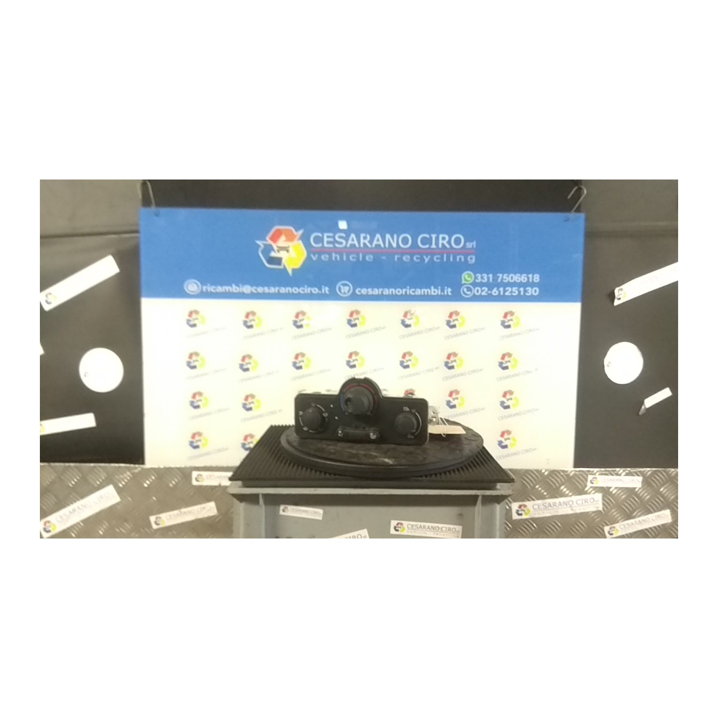 BLOCCO COMANDO CLIMATIZZAZIONE C/A/C 023 RENAULT CLIO 3A SERIE (05/09-) K9KT7 7701070473