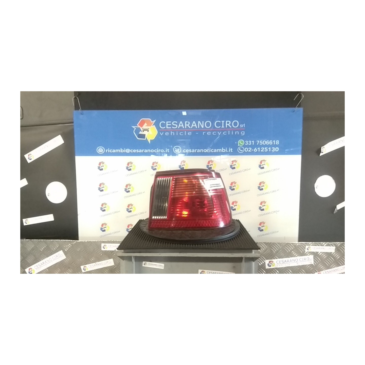 FANALE POST. DX 075 SEAT IBIZA (6K) (05/93-12/01) AUD NB0868021005200DX