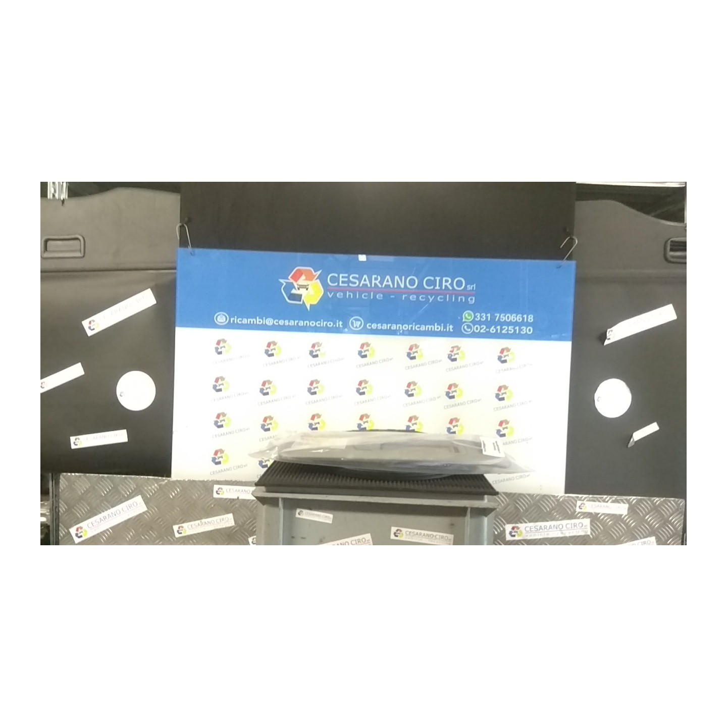 ALETTA PARASOLE PARABREZZA DX. 122 BMW X1 (E84) (07/09-10/15) N47D20C 51167252008