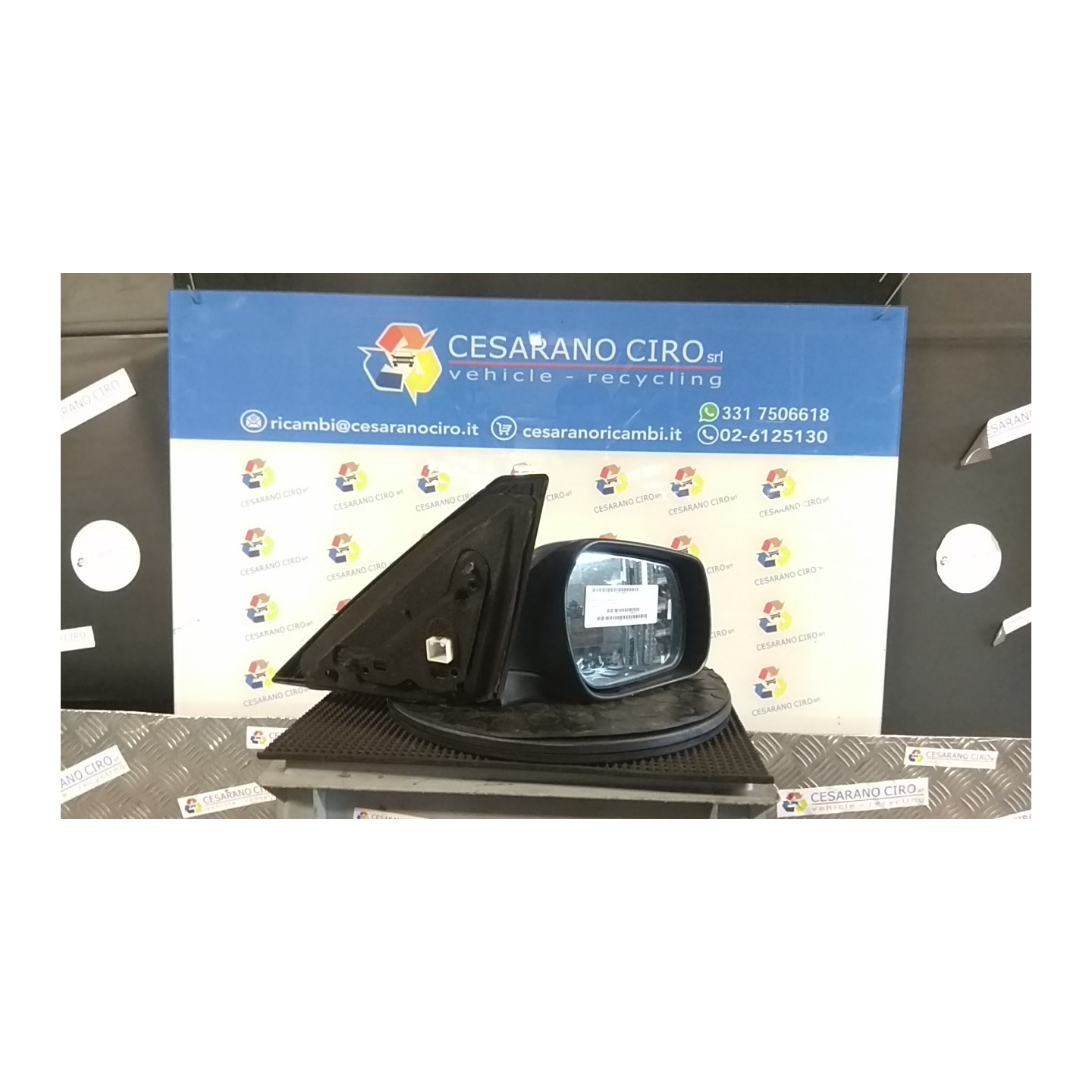 RETROVISORE EST. ELET DX. 006 MAZDA MAZDA 3 (08/06-10/09) Z6 BP4M69120L91