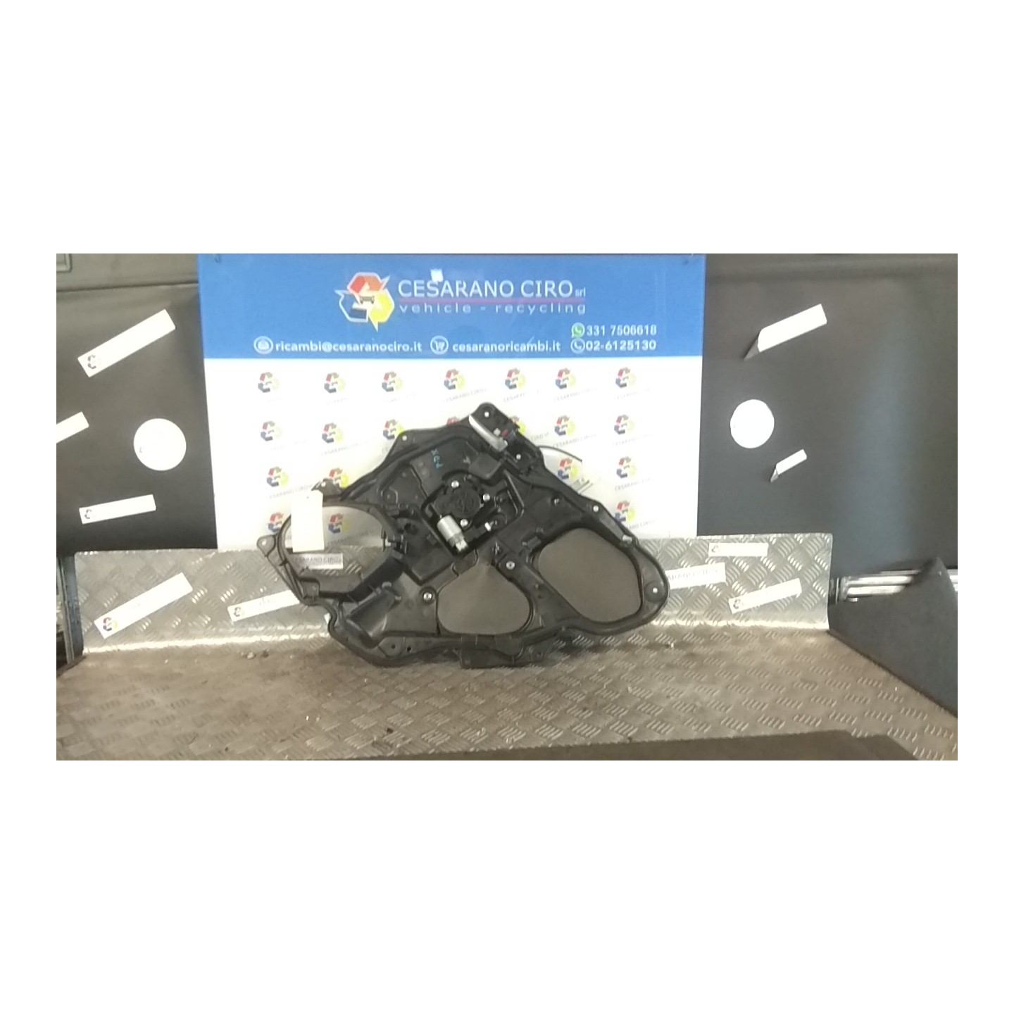 ALZACRISTALLO PORTA POST. DX. 013 MAZDA MAZDA 3 (08/06-10/09) Z6 BP4L72560D