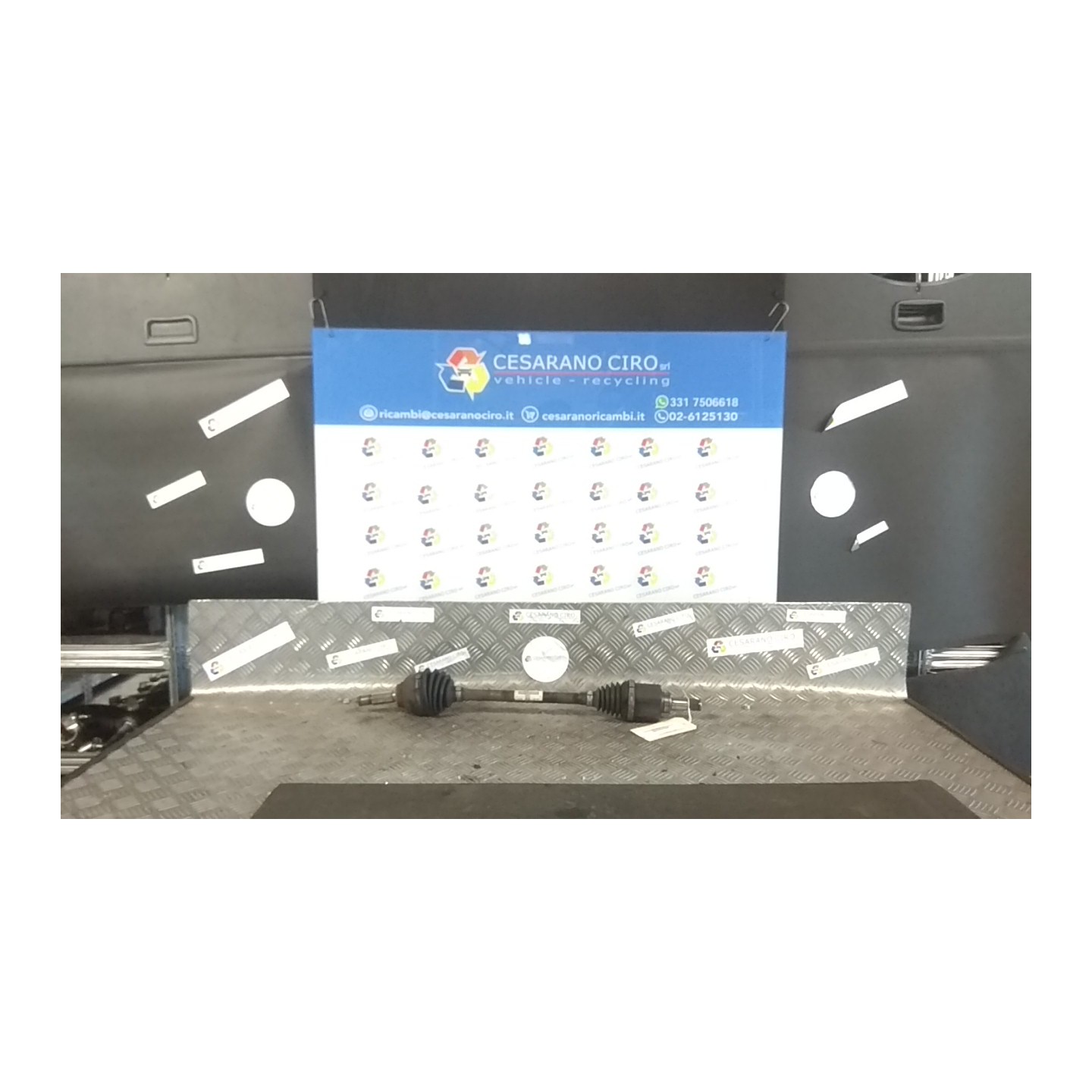 SEMIALBERO ANT. COMPL. SX. 055 VOLKSWAGEN UP! (1S) (11/11-10/16) CPG 1S0407761D