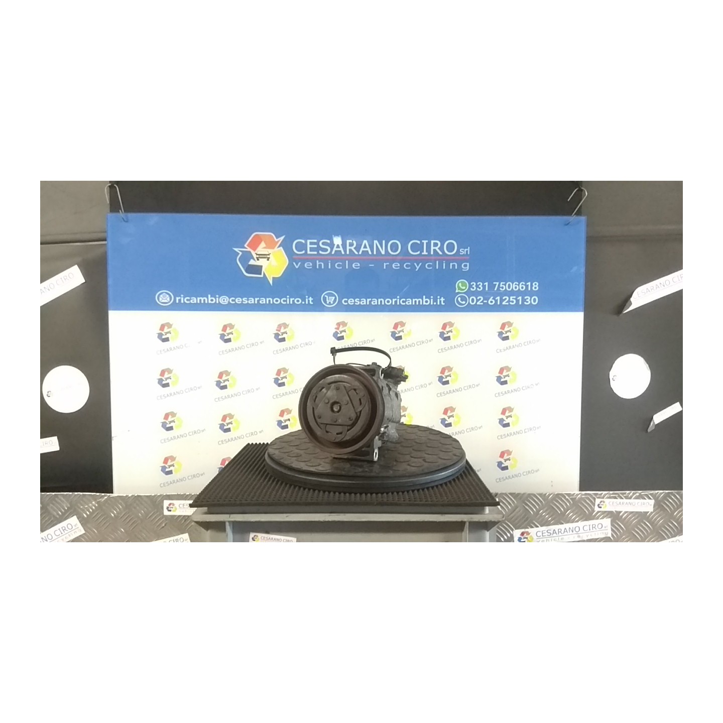 COMPRESSORE A/C 075 NISSAN MICRA (K12E) (11/02-05/06) CR12 92600AX800