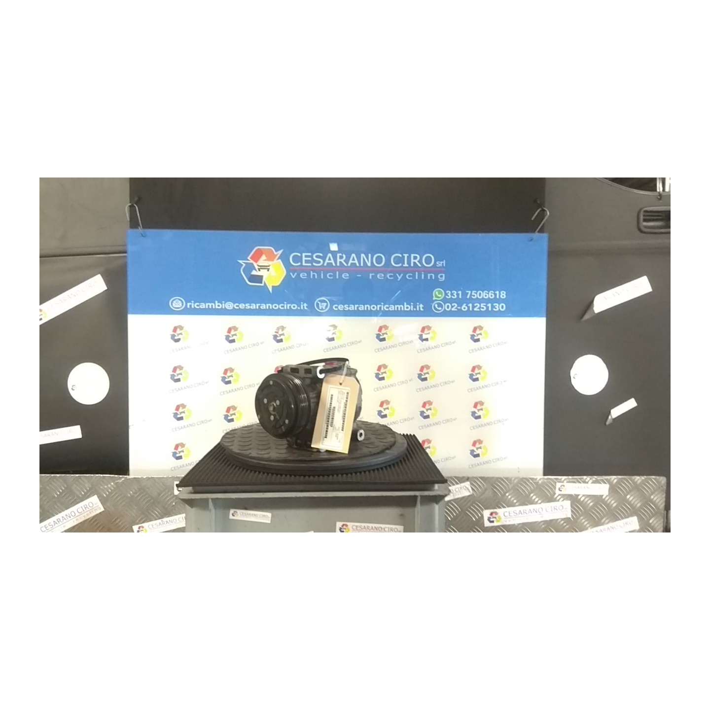 COMPRESSORE A/C 110 FIAT IDEA (4D/2S) (10/03-12/12) 843A1000 51747318