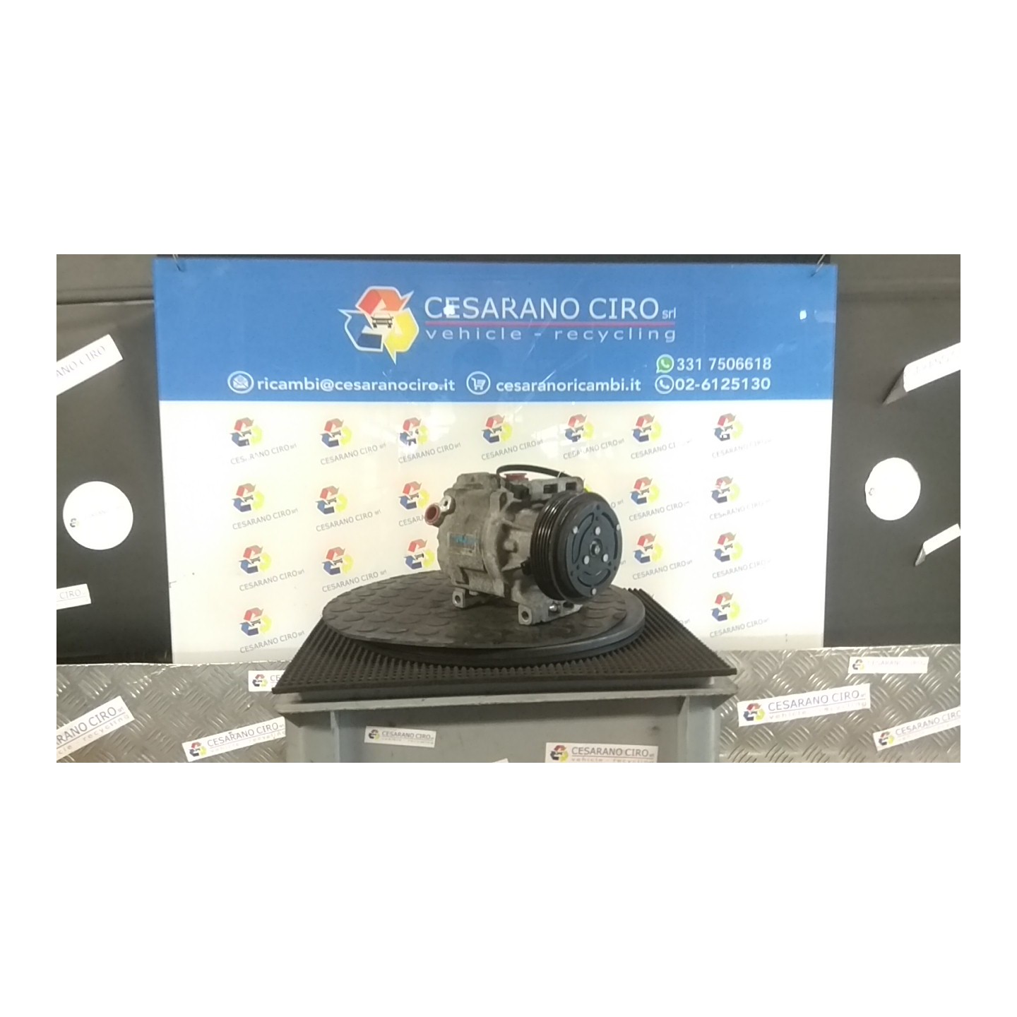 COMPRESSORE A/C 111 FIAT IDEA (4D/2S) (10/03-12/12) 843A1000 51747318