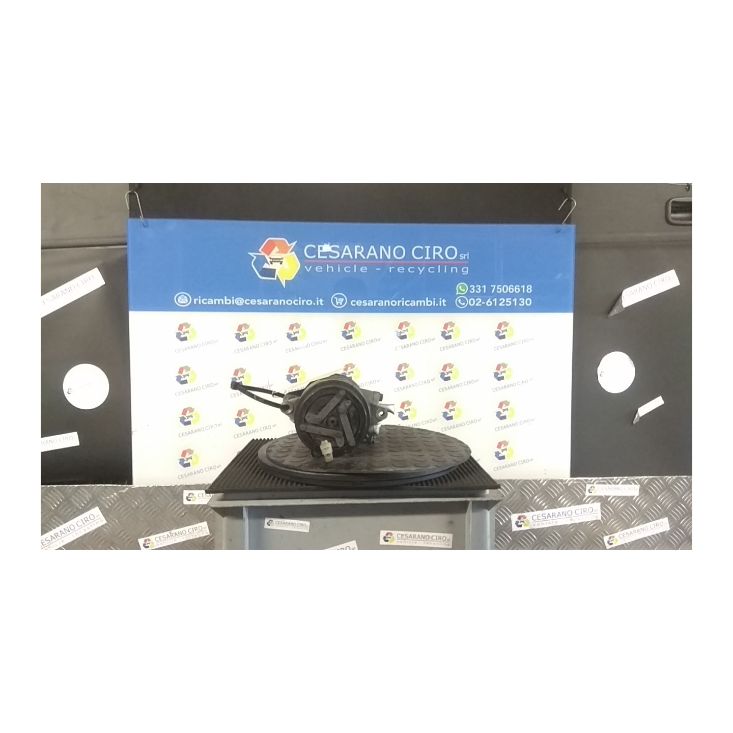 COMPRESSORE A/C 128 CHEVROLET (DAEWOO) MATIZ (M200) (04/05-12/10) A08S3 96406678