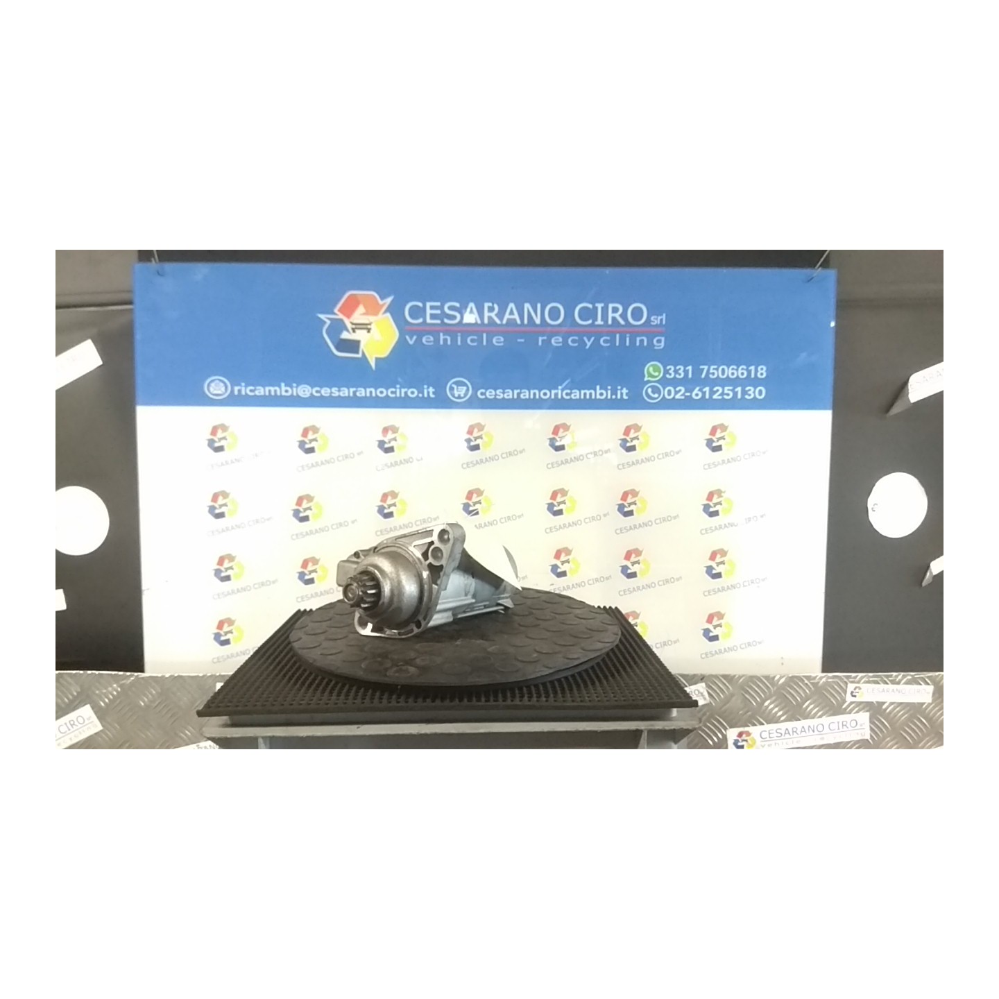 MOTORINO AVVIAMENTO 2.0KW VALEO ROTAZ. 160 VOLKSWAGEN POLO (6C) (03/14-02/18) CUS 02Z911021CX