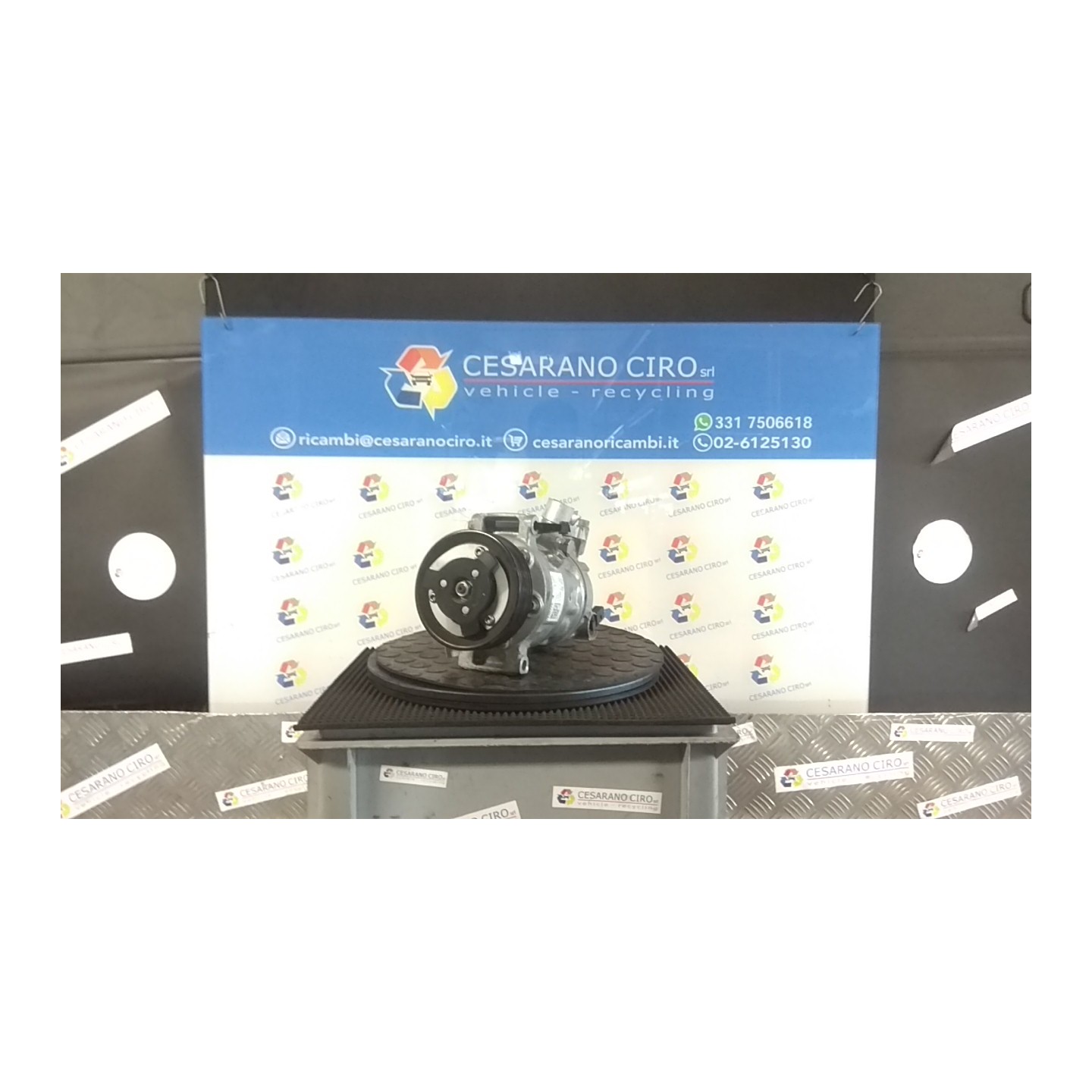 COMPRESSORE A/C 161 VOLKSWAGEN POLO (6C) (03/14-02/18) CUS 5Q0820803B