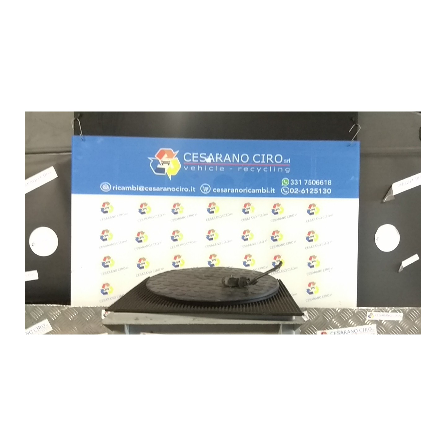 SENSORE PARCHEGGIO POST. CENTR. DX. 011 CITROEN C3 2A SERIE (A51) (09/09-06/13 8HR 9677782980