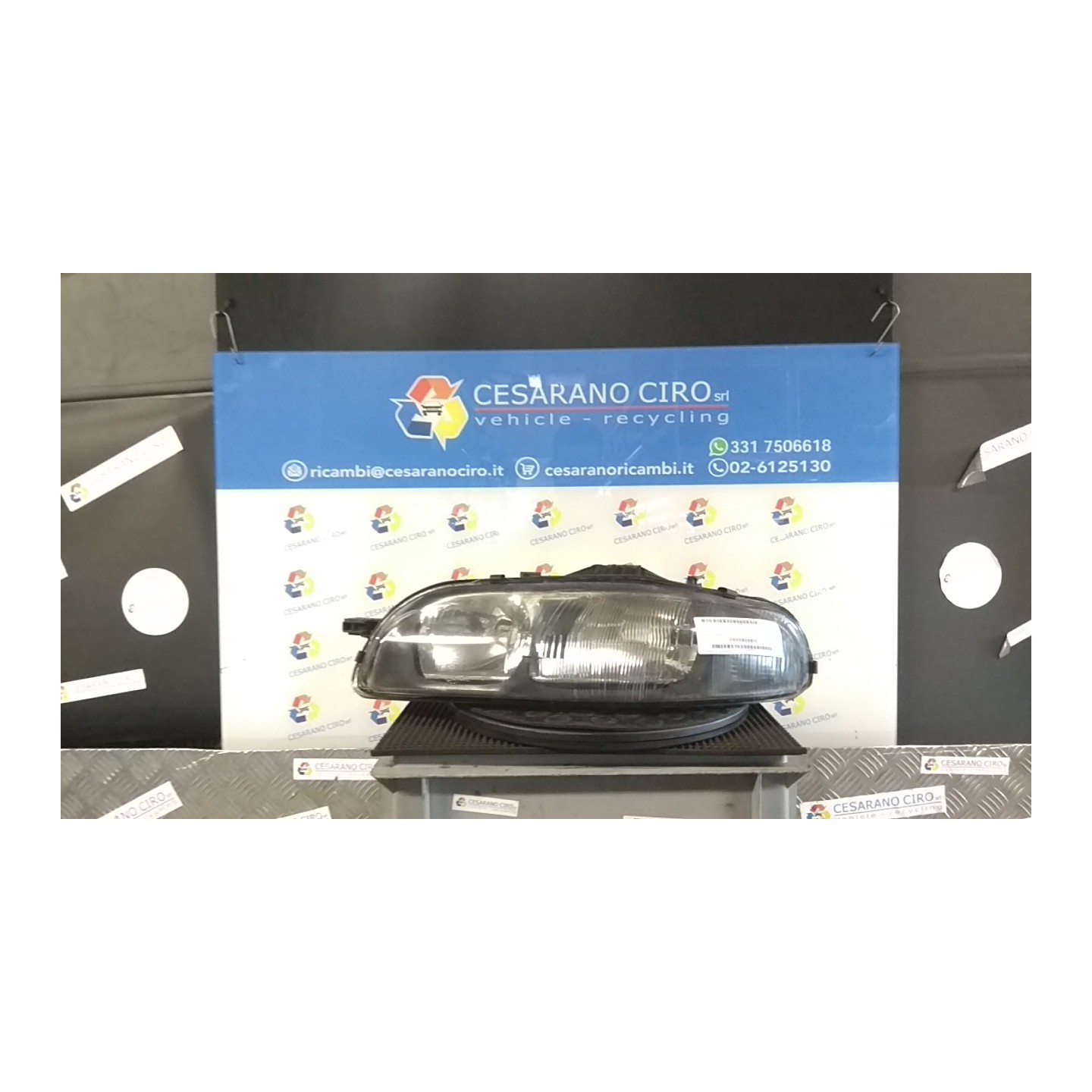 PROIETTORE C/REGOLATORE ALTEZZA SX. 028 FIAT BRAVA (1M) (07/98-10/02) 182B2000 46523123