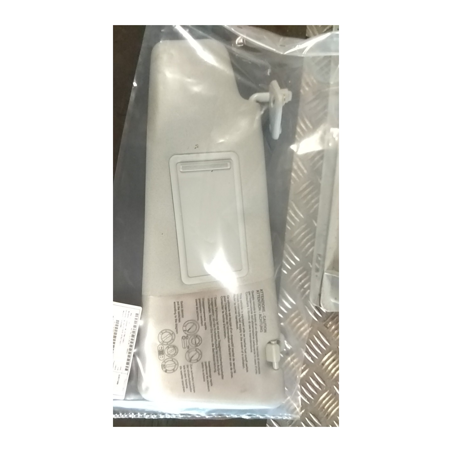 ALETTA PARASOLE PARABREZZA SX 041 FIAT BRAVA (1M) (07/98-10/02) 182B2000 NB5409006043001SX