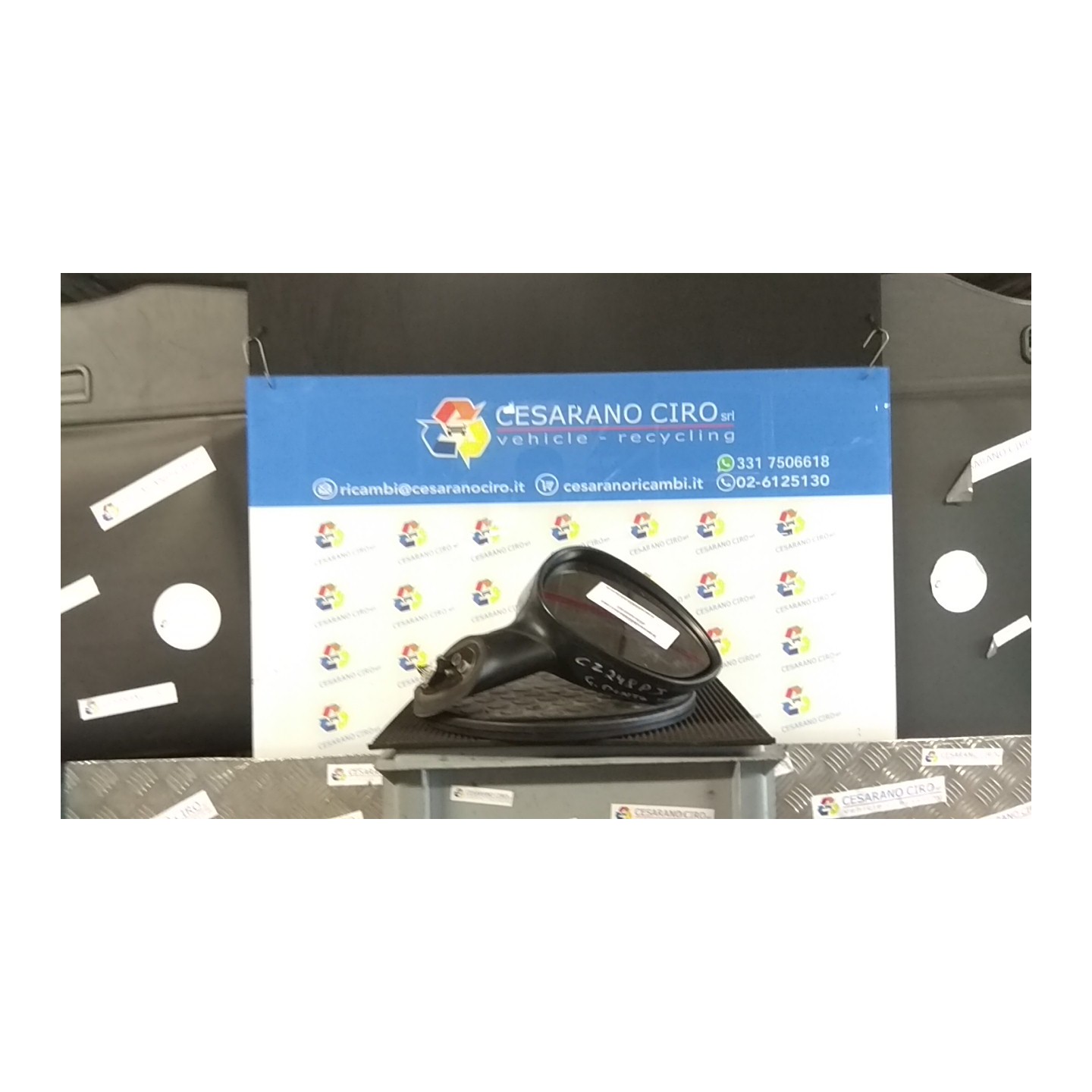 RETROVISORE EST. DX. 109 FIAT GRANDE PUNTO (2Y) (06/05-12/08 199A2000 735593694