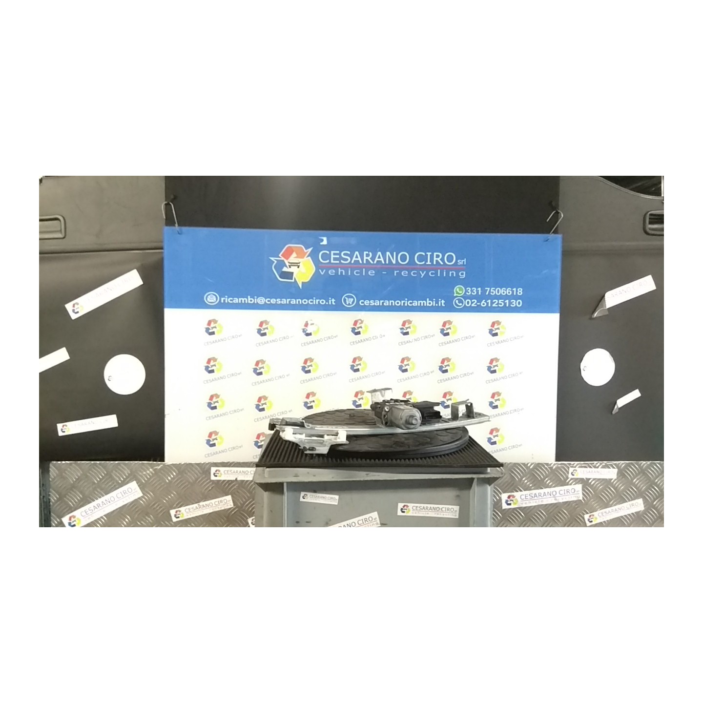 ALZACRISTALLO ELETTR. PORTA POST. C/MOTORINO SX. 149 CITROEN C4 (11/04-10/10) 5FW 9223H7