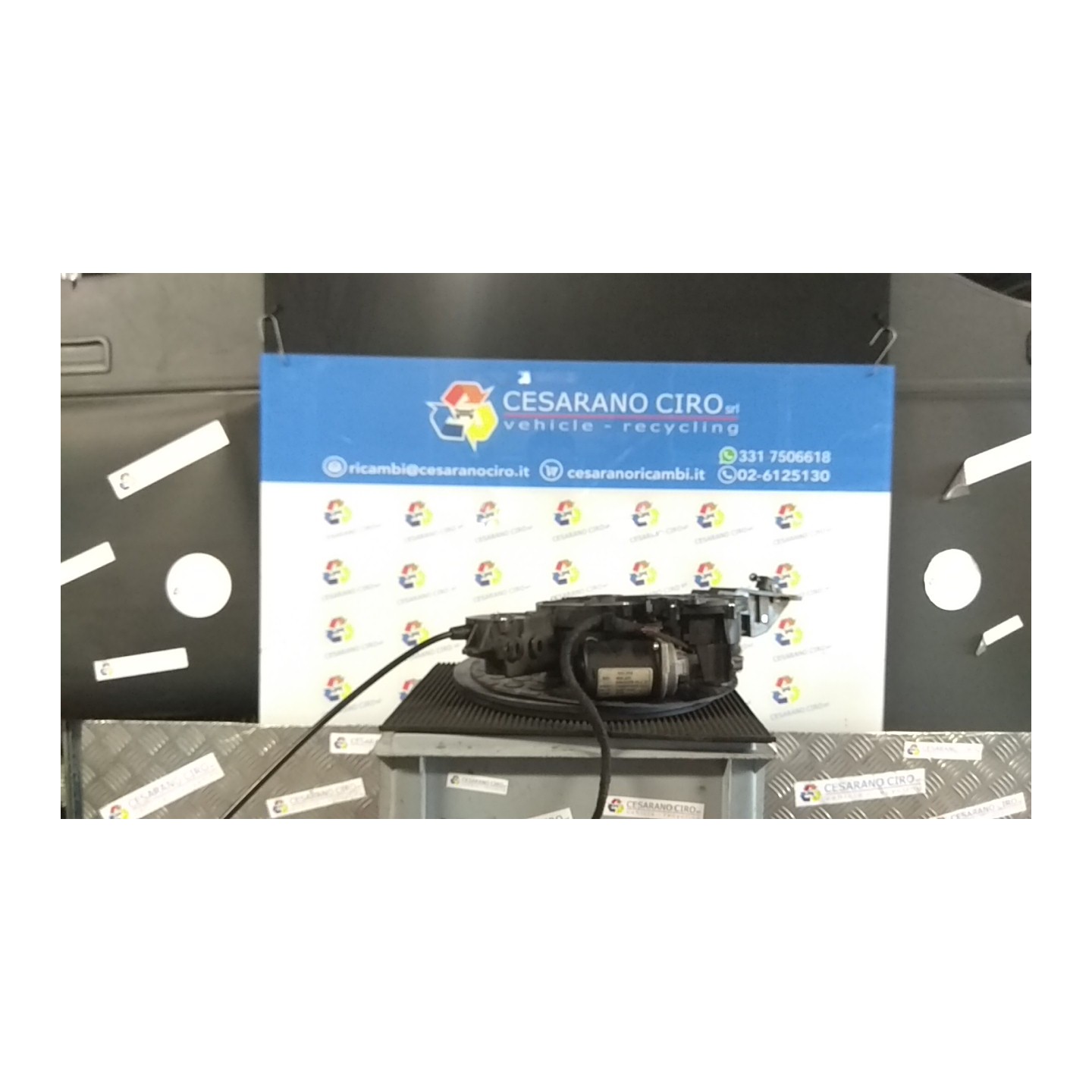 MOTORINO APERTURA PORTA LAT. SCORREVOLE DX. 156 PEUGEOT 807 (09/02-10/13) RHR 9138C3