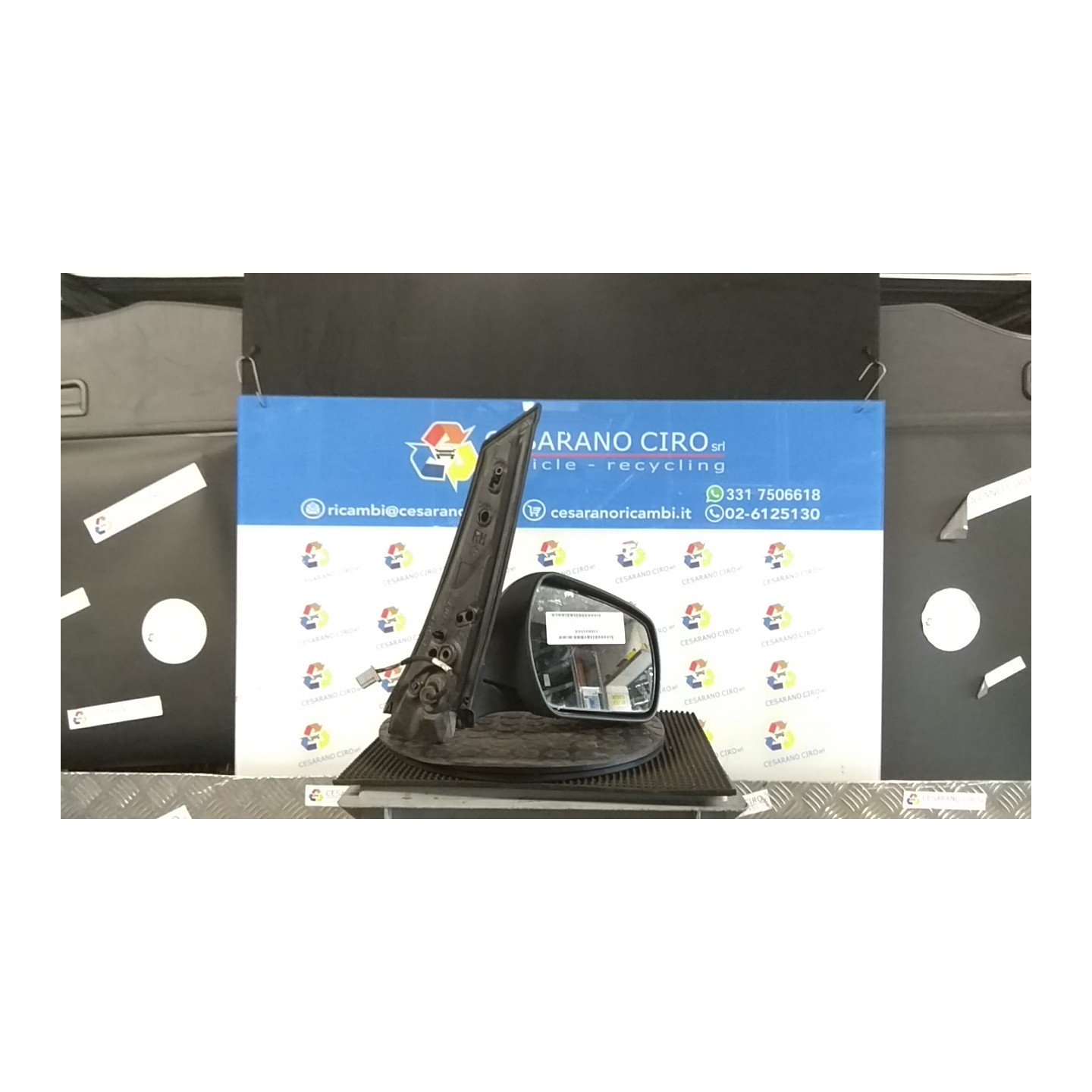 RETROVISORE EST. REGOLAZ. ELETTR. DX. 166 FORD C-MAX (CB3) (03/07-12/11) SYDA 1524485