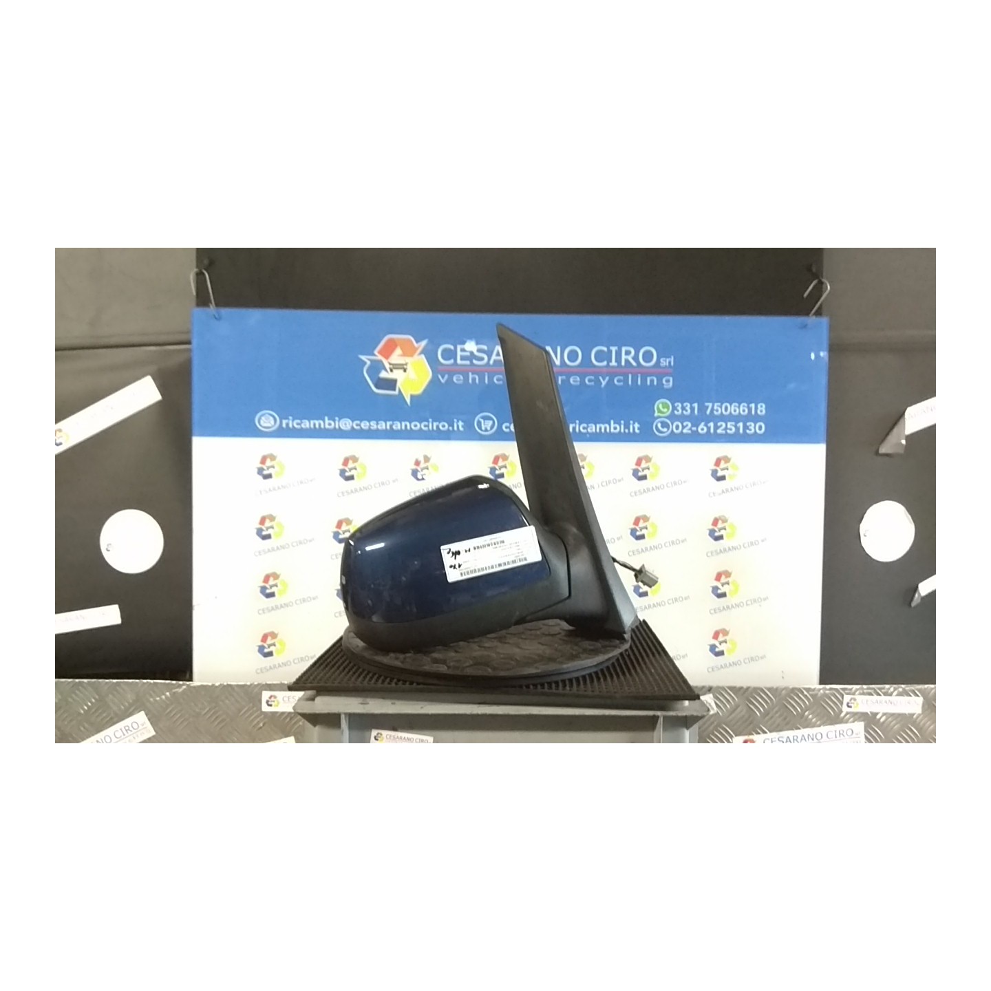 RETROVISORE EST. REGOLAZ. ELETTR. DX. 166 FORD C-MAX (CB3) (03/07-12/11) SYDA 1524485