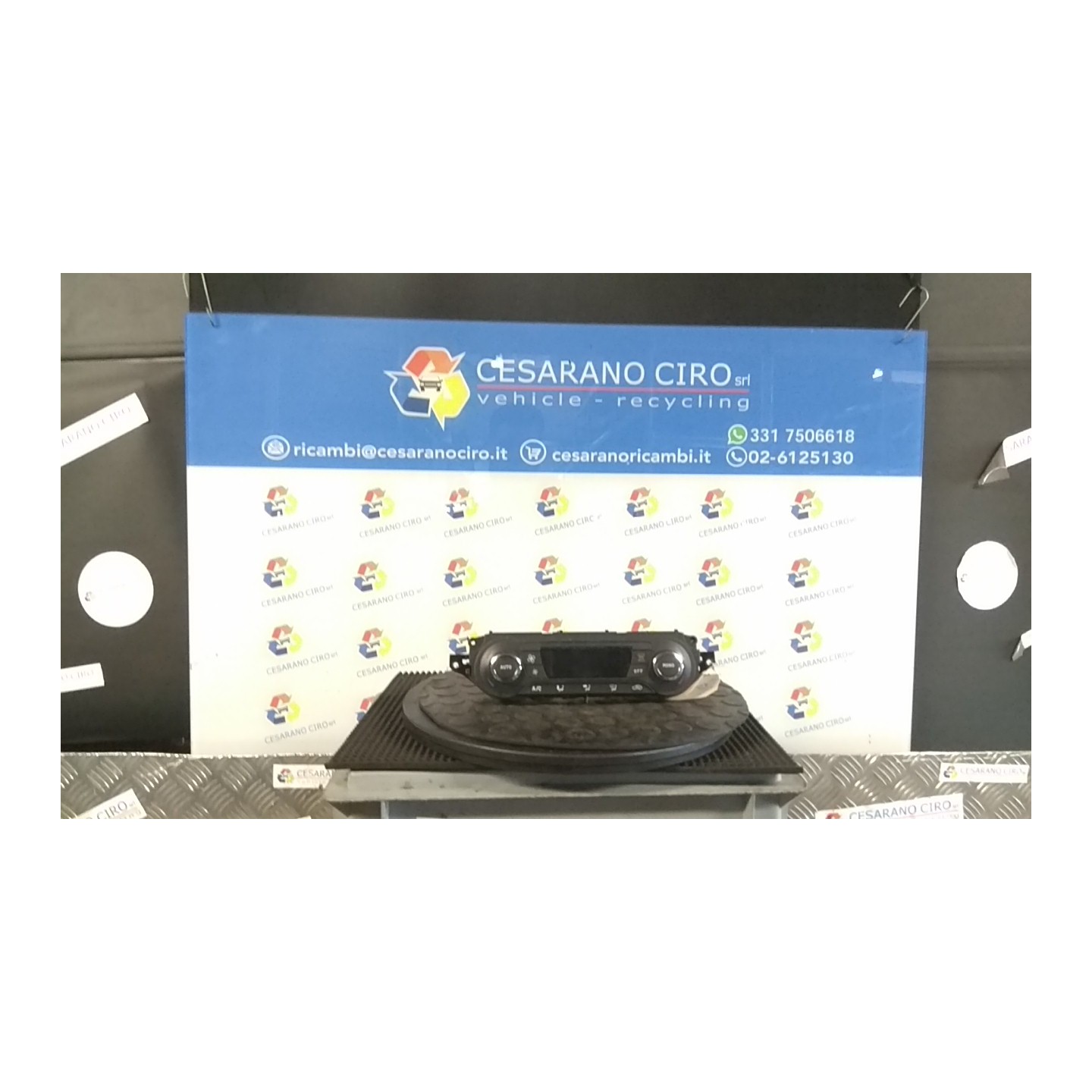 BLOCCO COMANDO CLIMATIZZAZIONE A/C A DOPPIO CONTR TEMP AUTO. 168 FORD C-MAX (CB3) (03/07-12/11) SYDA 1501743