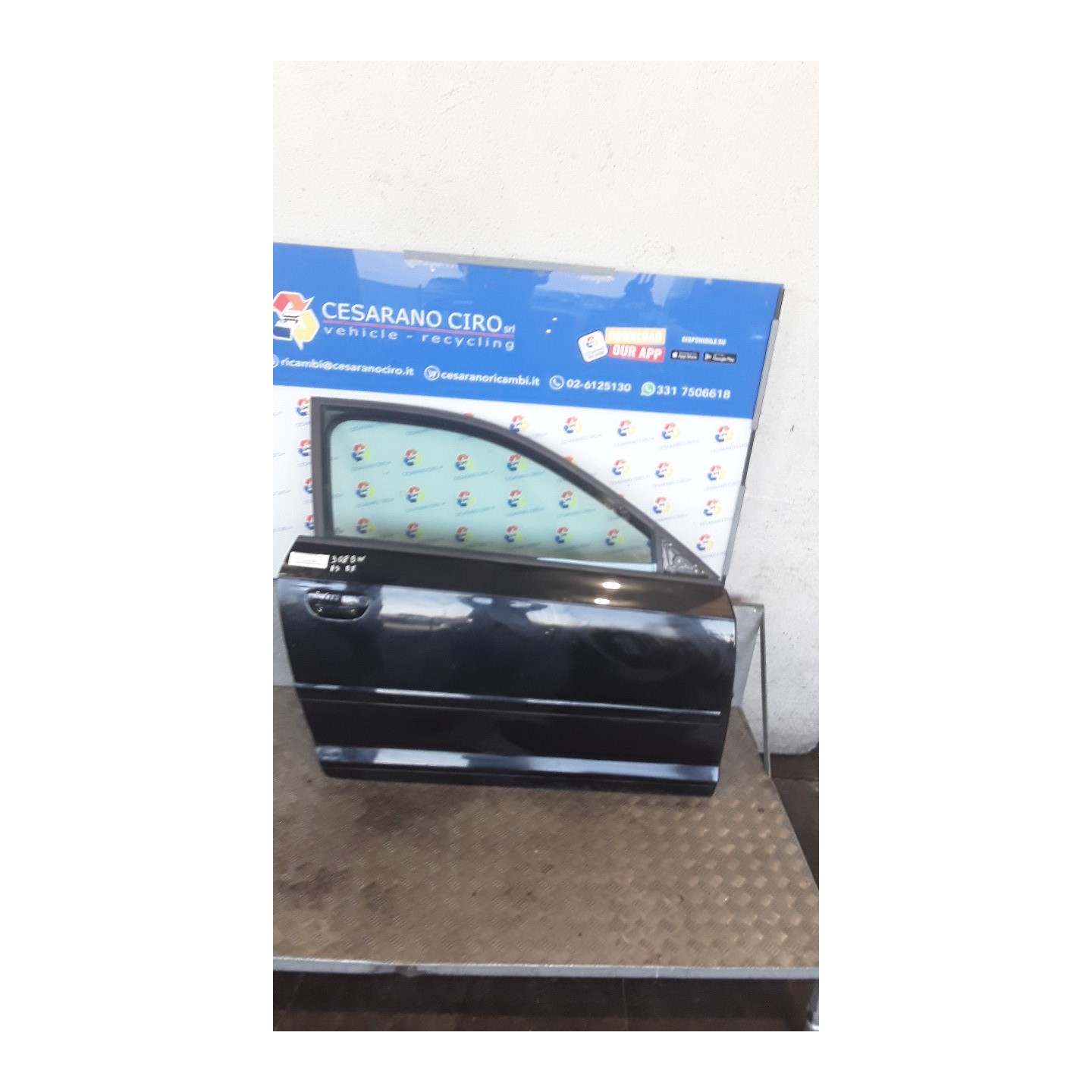 PORTA ANT. DX. 072 AUDI A3 (8P) (04/03-06/10) BKD 8P3831052D