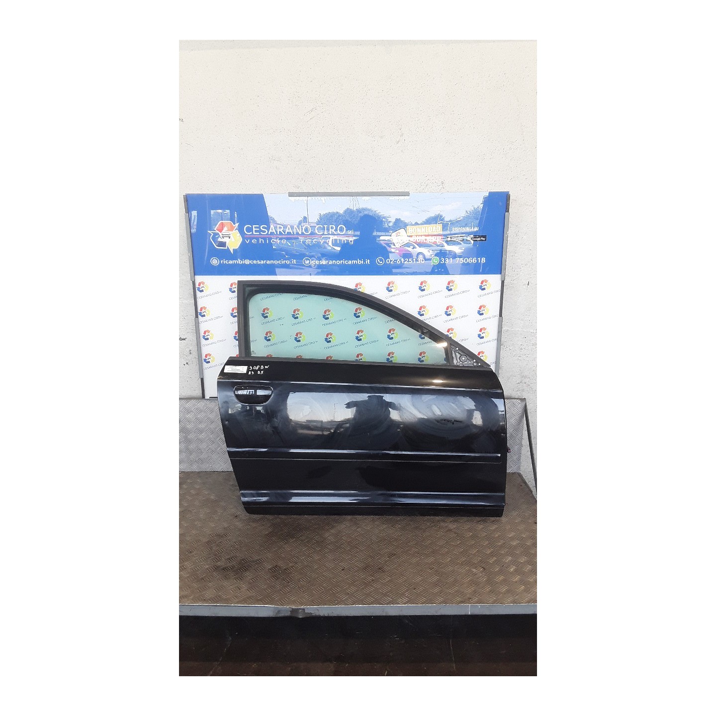 PORTA ANT. DX. 072 AUDI A3 (8P) (04/03-06/10) BKD 8P3831052D