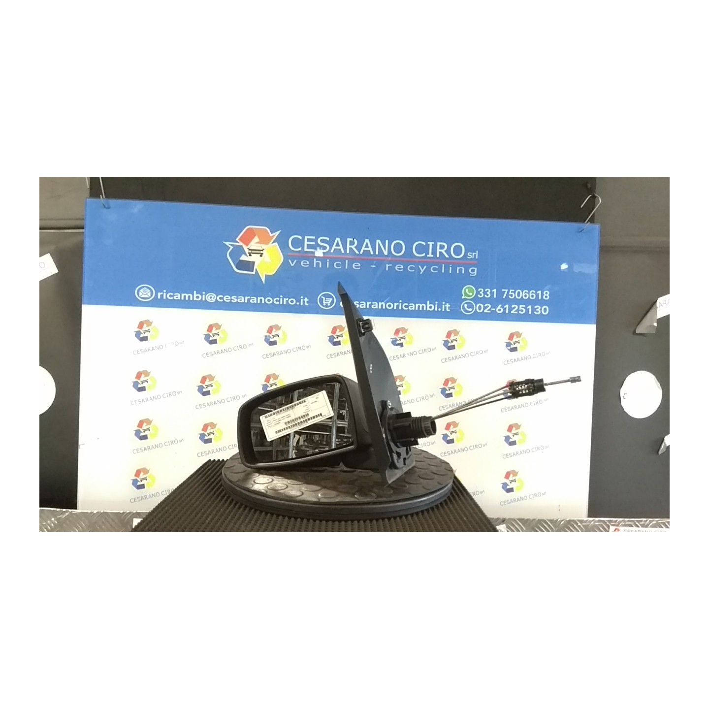 RETROVISORE EST. SX. 079 FIAT PANDA (2Q) (09/03-12/10) 188A4000 735357191