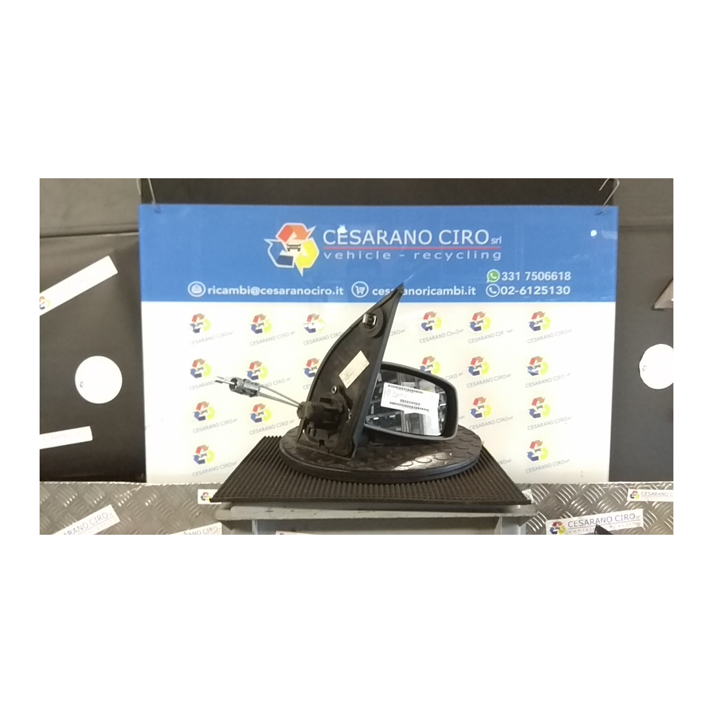 RETROVISORE EST. DX. 080 FIAT PANDA (2Q) (09/03-12/10) 188A4000 735357185