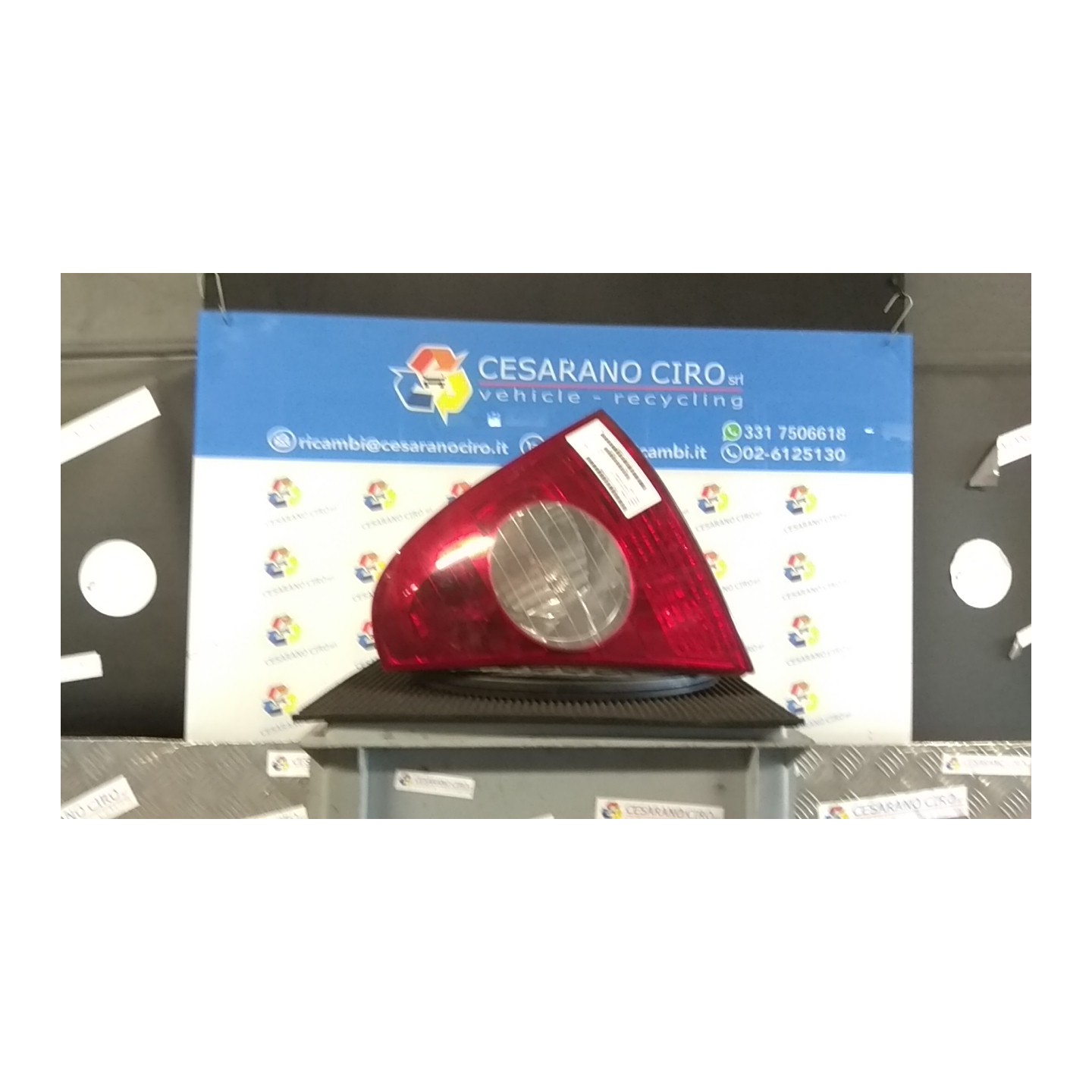 FANALE POST. DX. 083 RENAULT CLIO 2A SERIE (05/01-11/10) K4JB7 8200917487