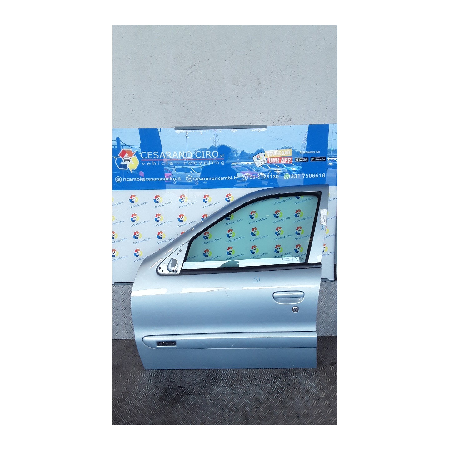 PORTA ANT. SX. 116 CITROEN XSARA (10/00-12/05) NFU 9002R7