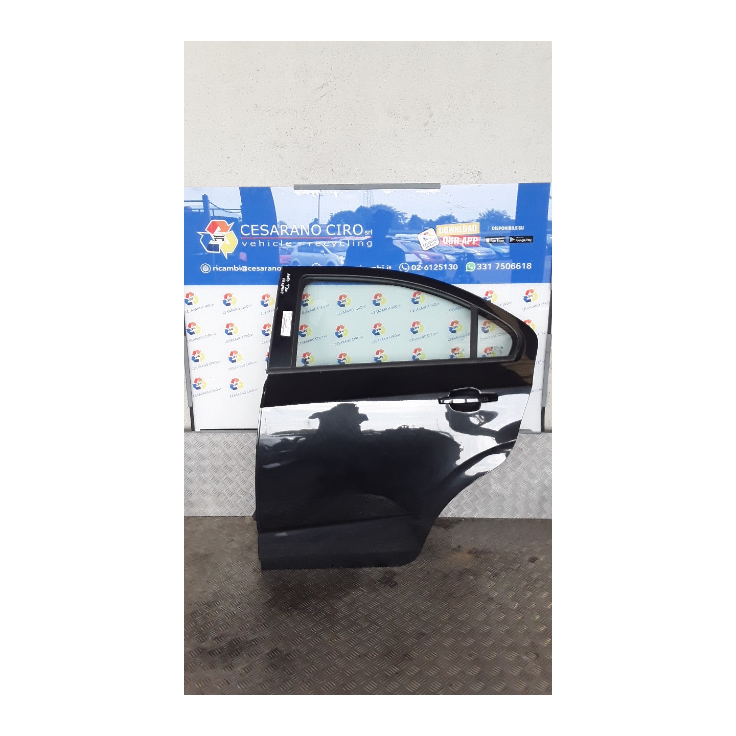 PORTA POST. SX. 120 CHEVROLET (DAEWOO) AVEO (T300) (05/11-) A12XER 96893657