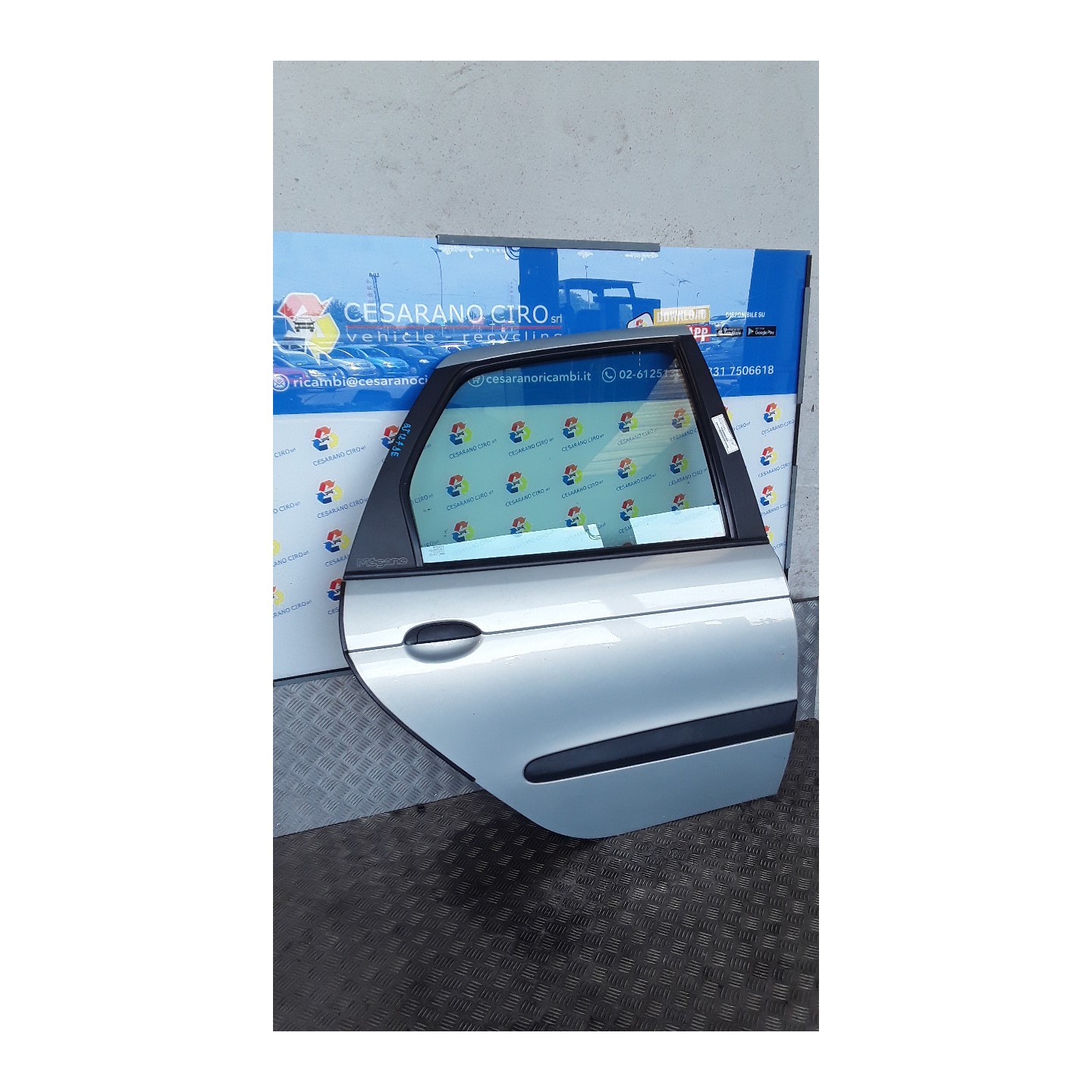 PORTA POST. DX. 123 RENAULT SCENIC (03/99-05/03) K4MA7 7751472140