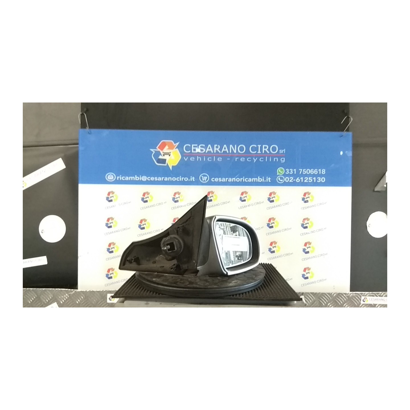 RETROVISORE EST. REGOLAZ. MANUALE DX. 133 OPEL CORSA (S93) (01/93-09/00) X12XE 90482040