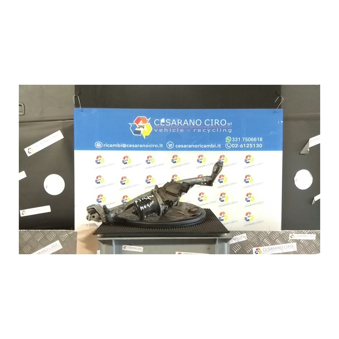 MOTORINO TERGIPARABREZZA 140 RENAULT MEGANE 2A SERIE (02/06-08/09) K9KP7 7701054828