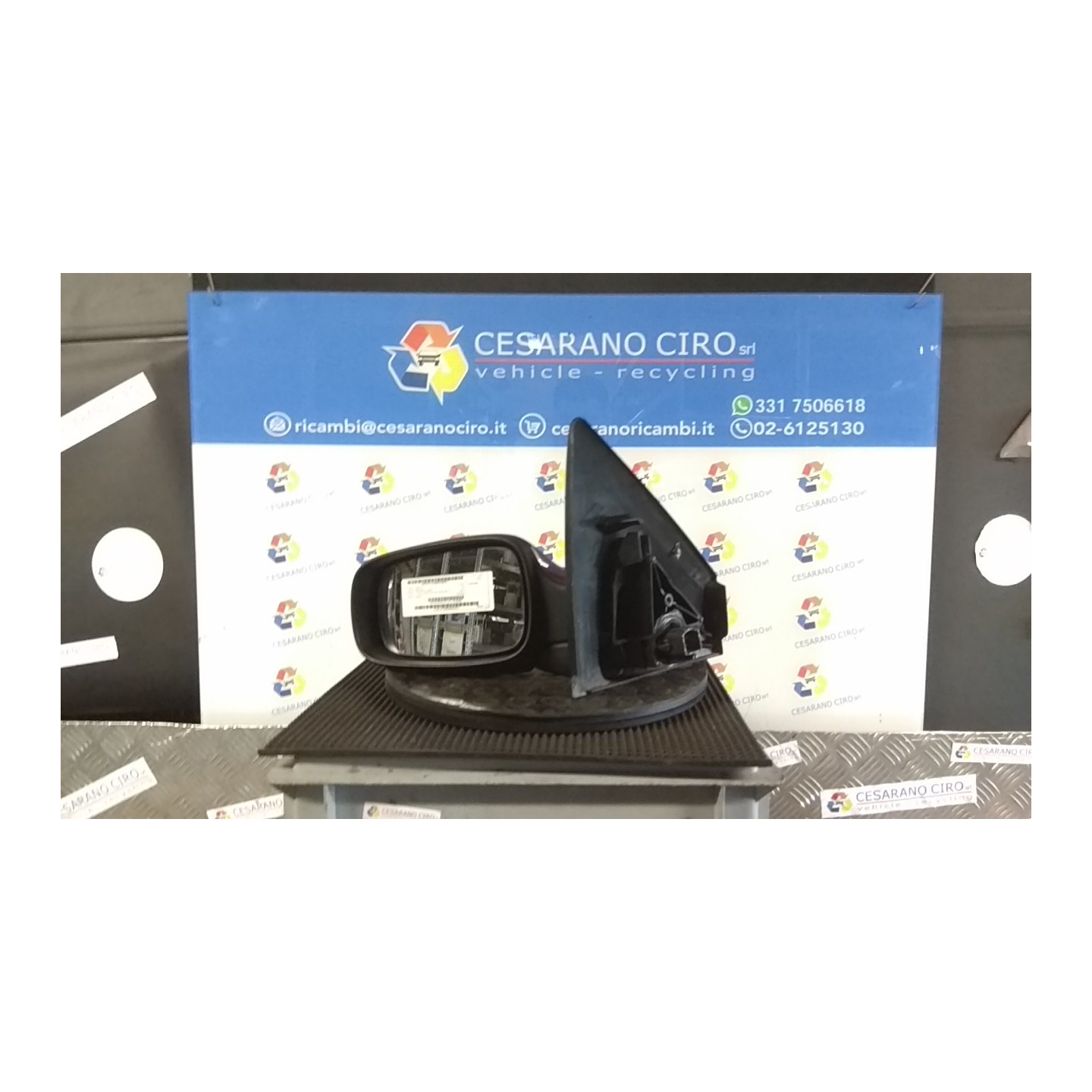 RETROVISORE EST. SX. 141 RENAULT MEGANE 2A SERIE (02/06-08/09) K9KP7 7701054685