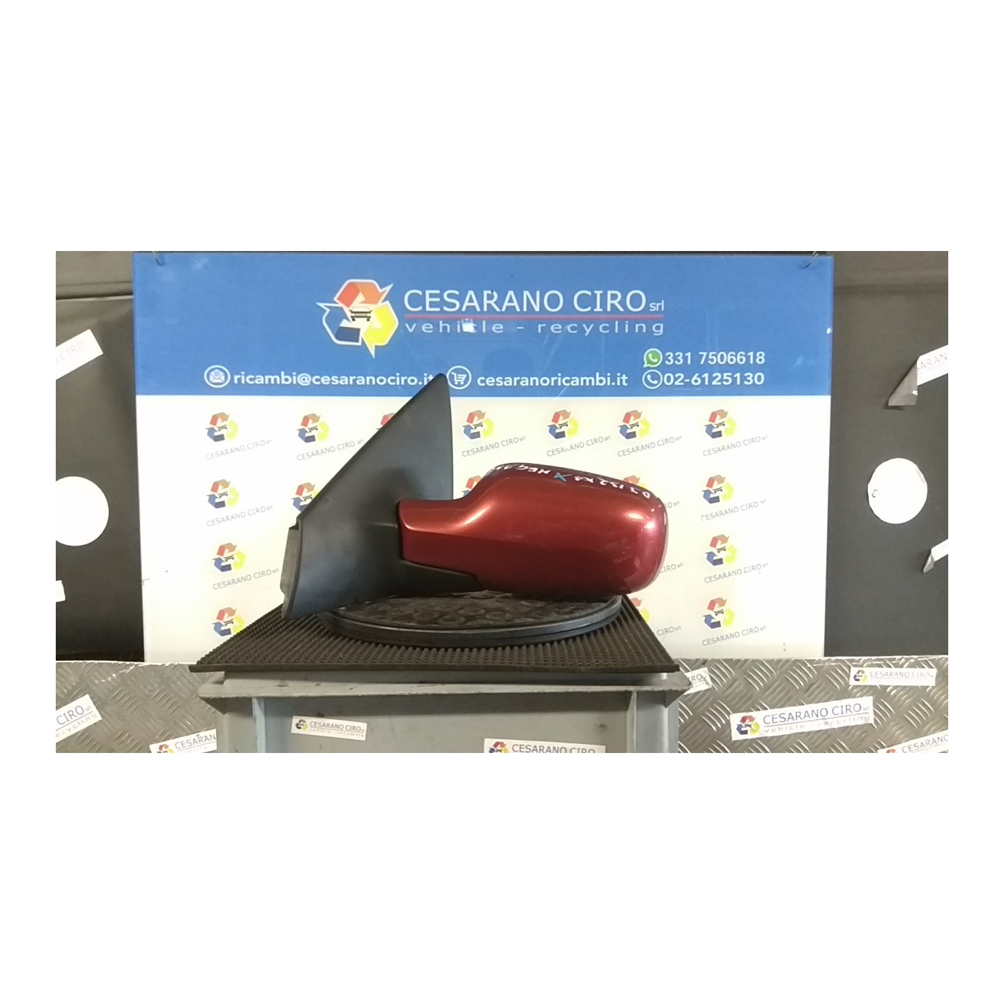 RETROVISORE EST. SX. 141 RENAULT MEGANE 2A SERIE (02/06-08/09) K9KP7 7701054685