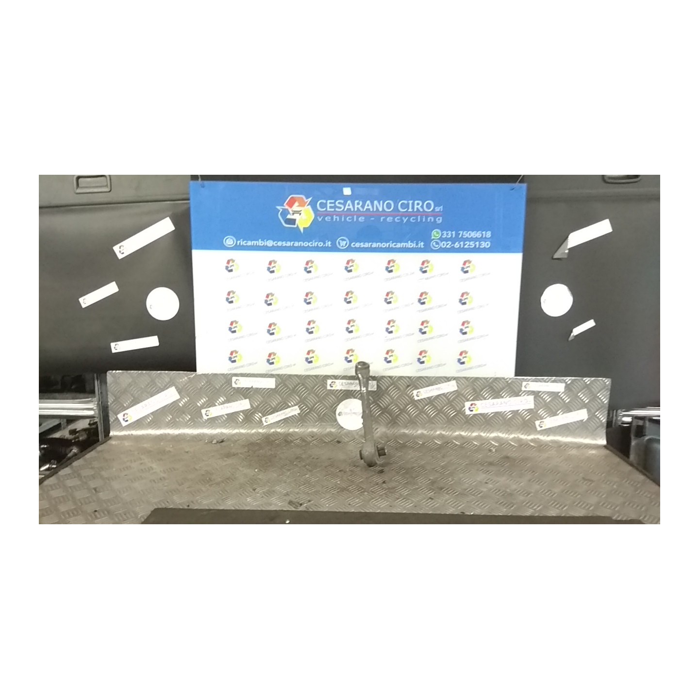 BRACCIO OSCILLANTE ANT. SOSP. ANT. SX. 146 BMW X1 (E84) (07/09-10/15) N47D20C 31122409599