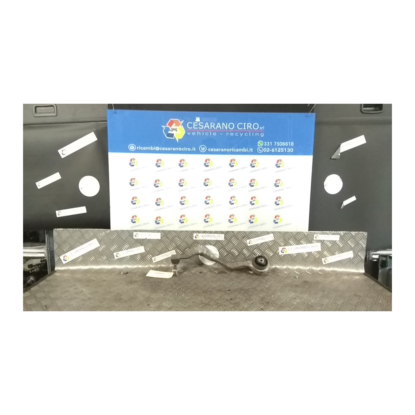 BRACCIO OSCILLANTE ANT. SOSP. POST. DX. 148 BMW X1 (E84) (07/09-10/15) N47D20C 33326782238