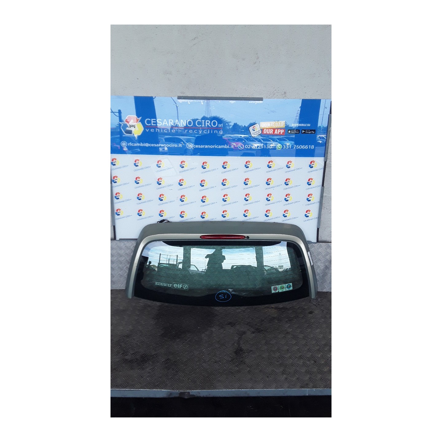 PORTELLO POST. 168 RENAULT SCENIC RX 4 (02/00-06/03) F9QK7 7701472416