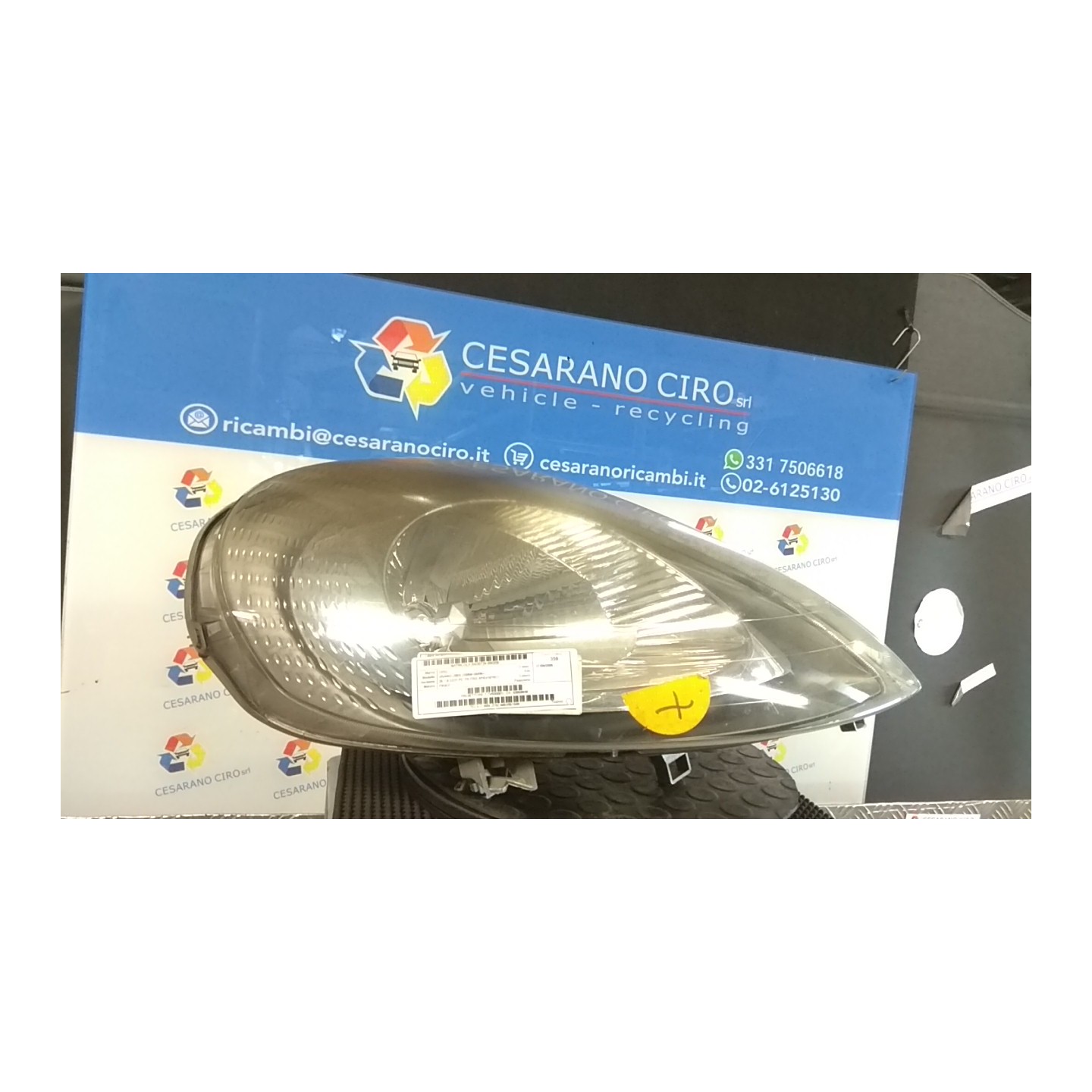 PROIETTORE T.7V600001- DX. 209 OPEL VIVARO (X83) (10/04-09/06) F9QU7 93859830