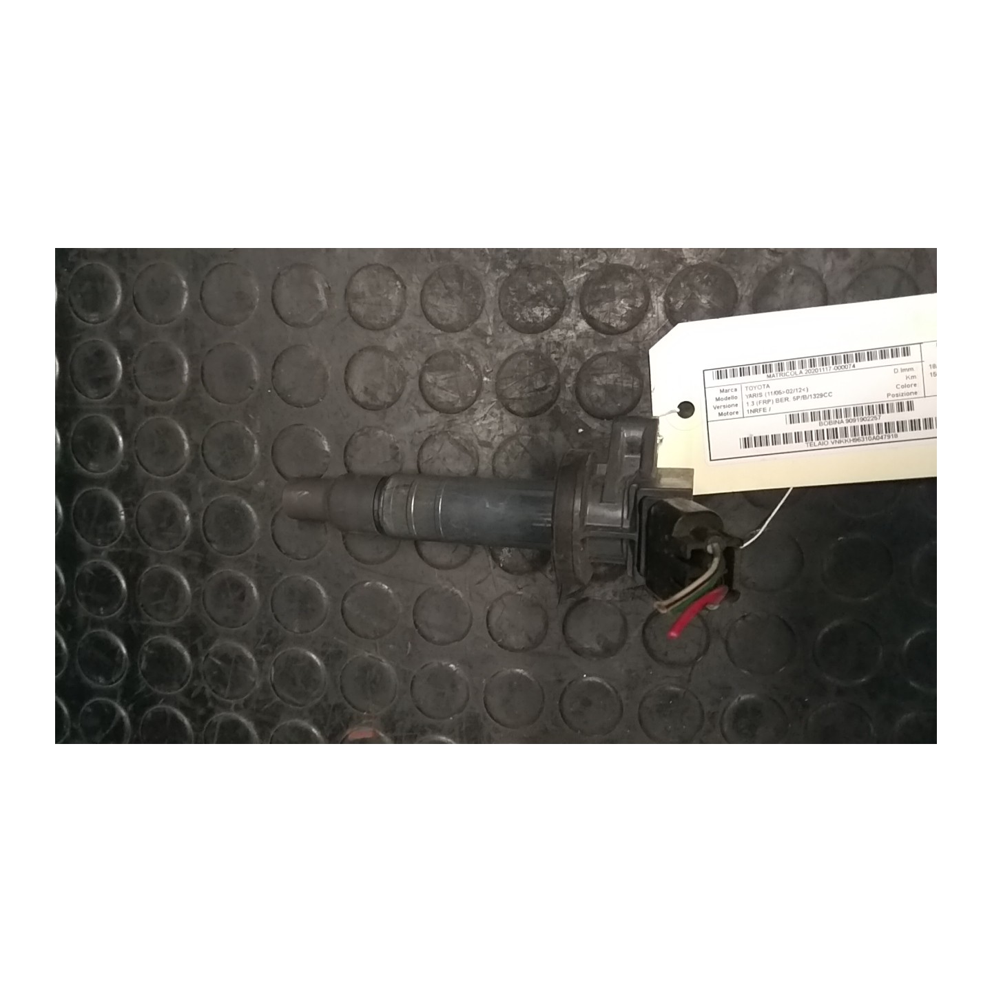 BOBINA 074 TOYOTA YARIS (11/05-02/12) 1NRFE 9091902257